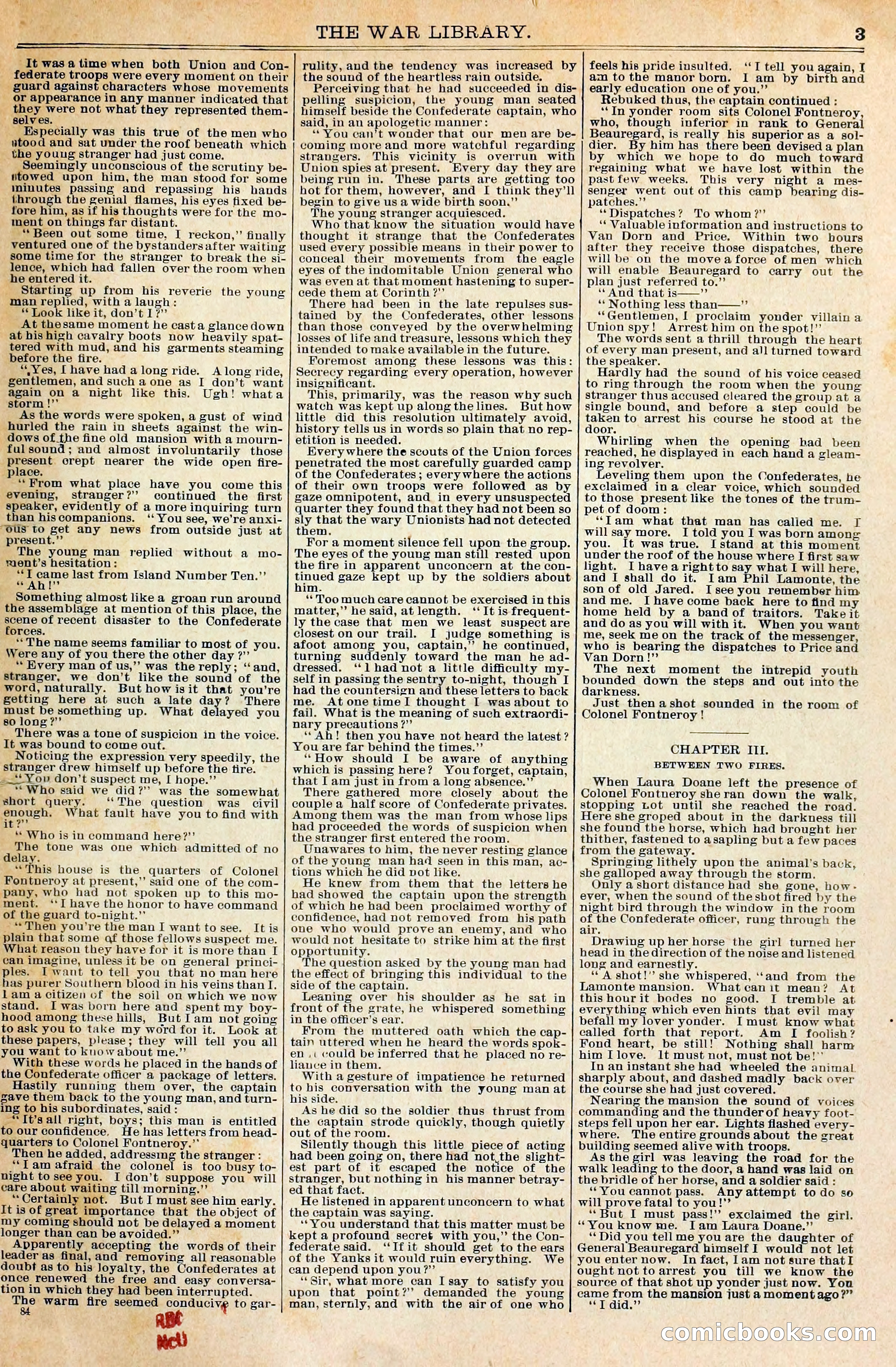 The War Library: Phil, the Scout — page 3 of 24