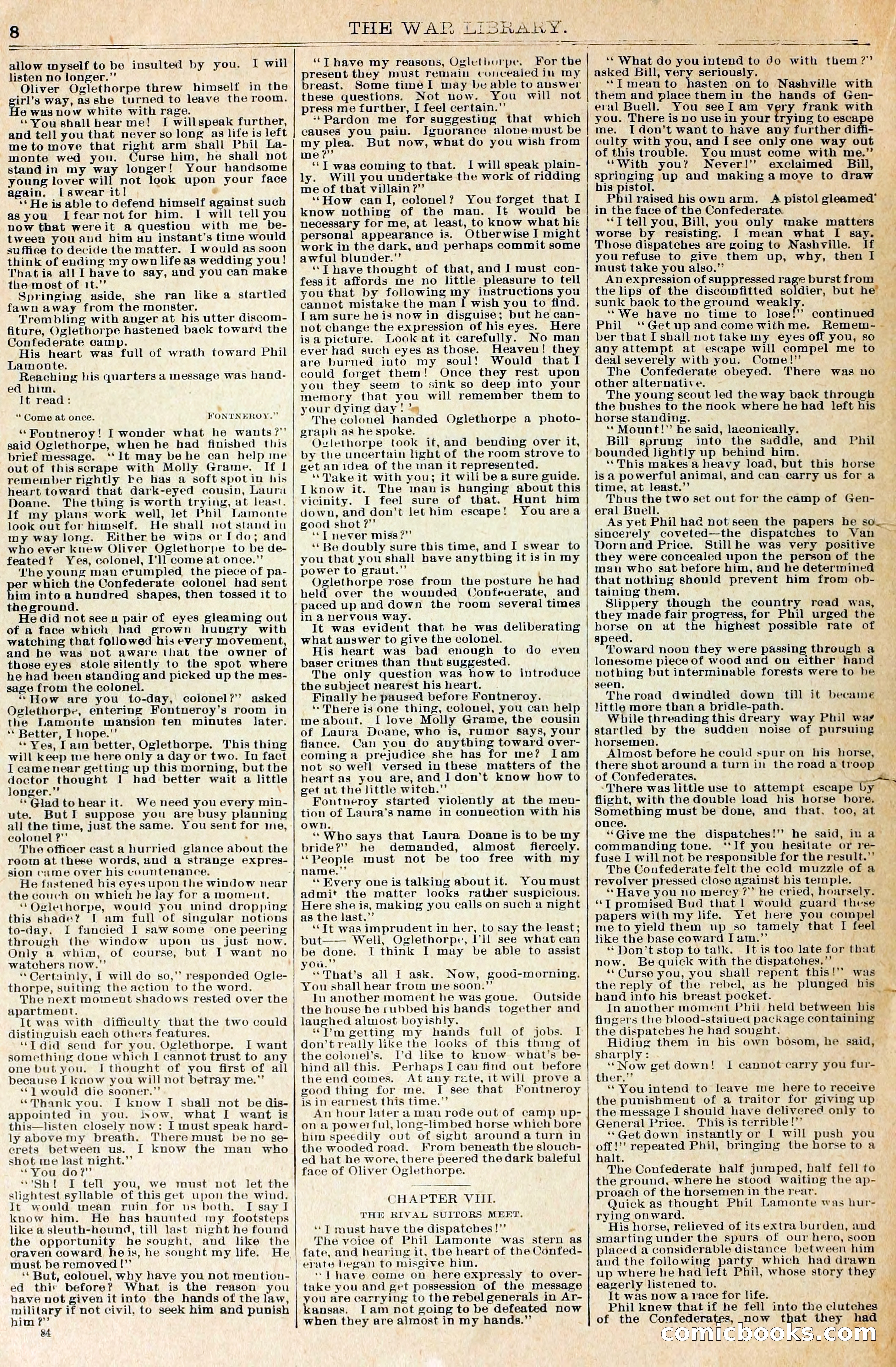 The War Library: Phil, the Scout — page 8 of 24