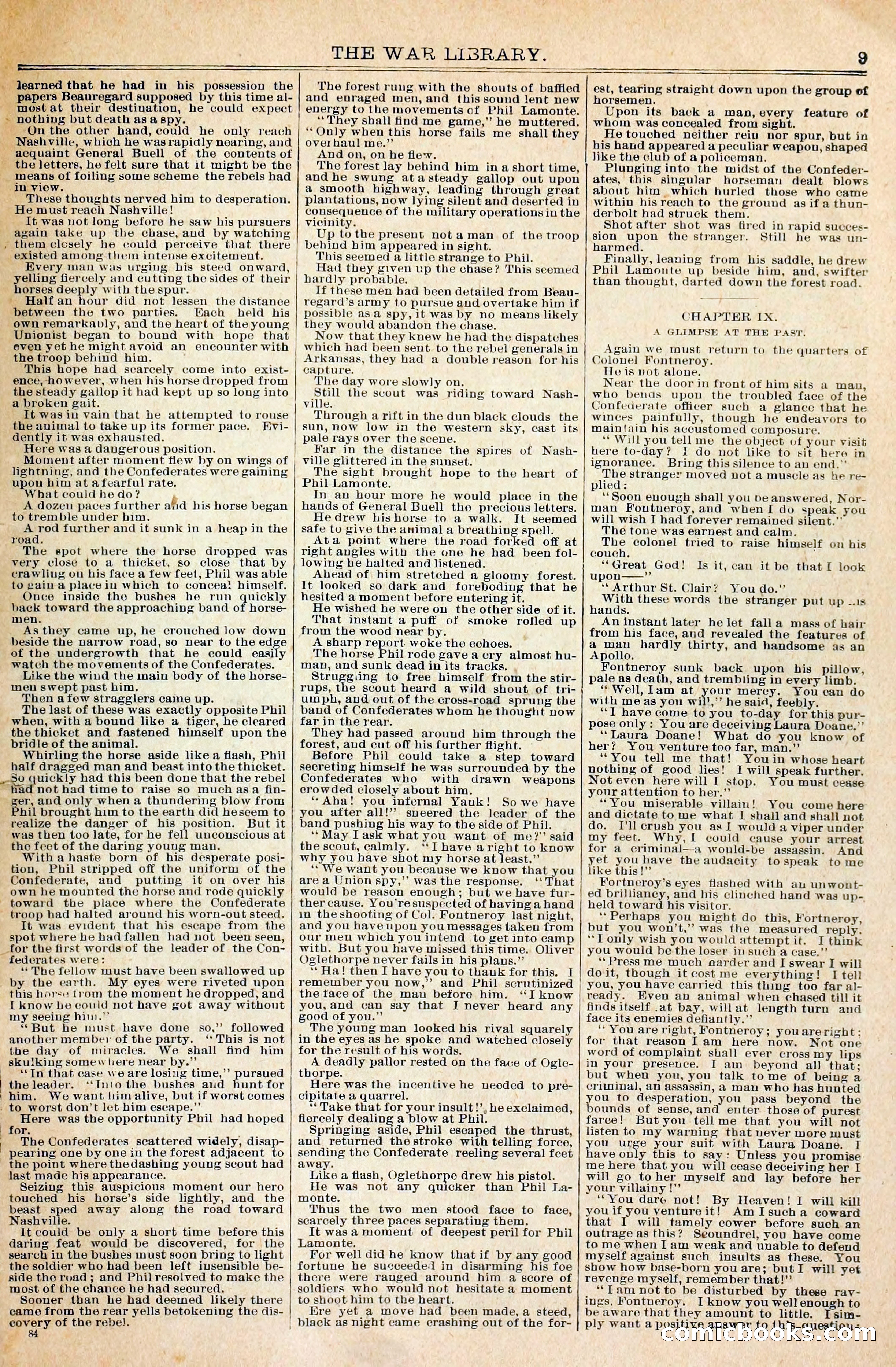 The War Library: Phil, the Scout — page 9 of 24