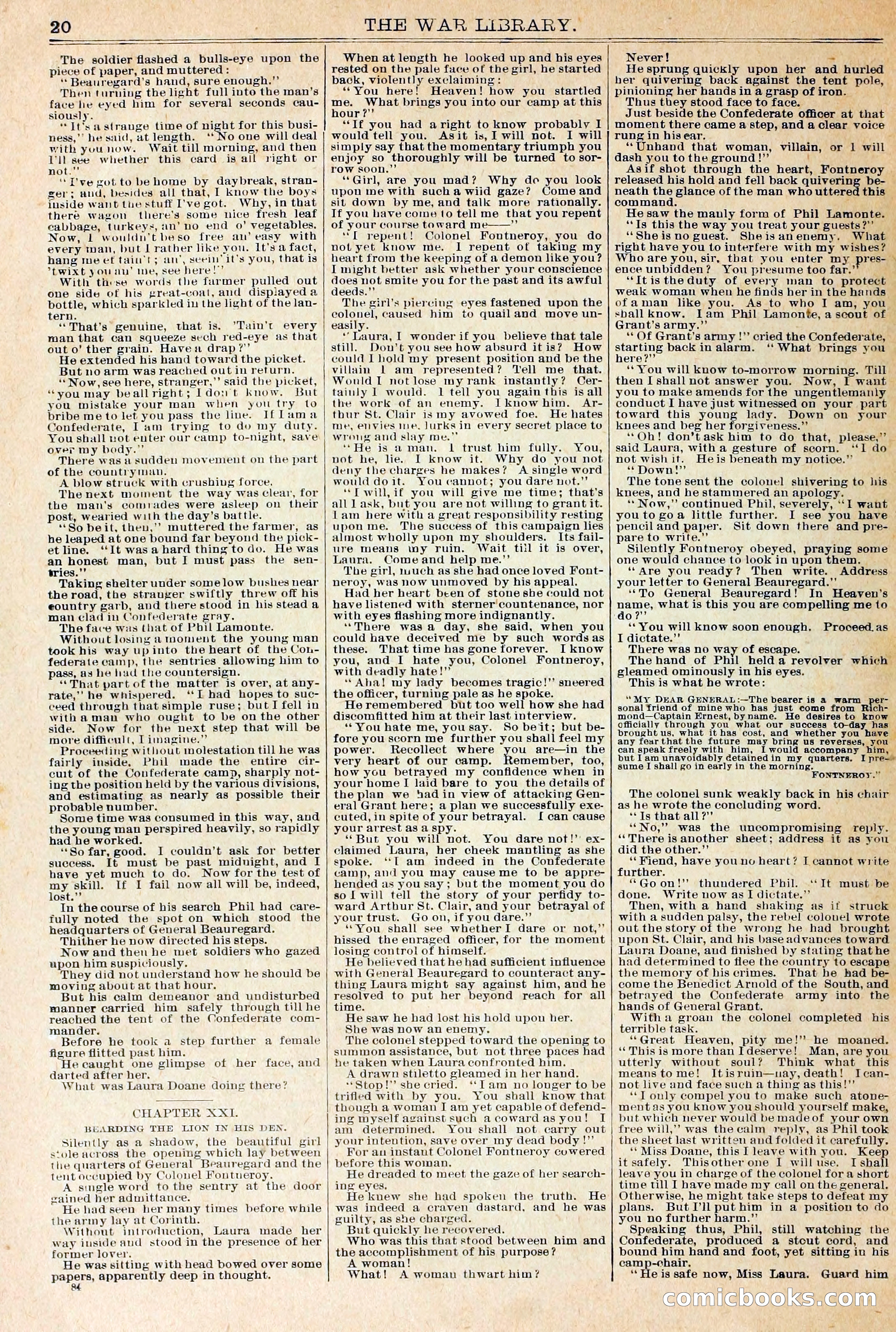 The War Library: Phil, the Scout — page 20 of 24