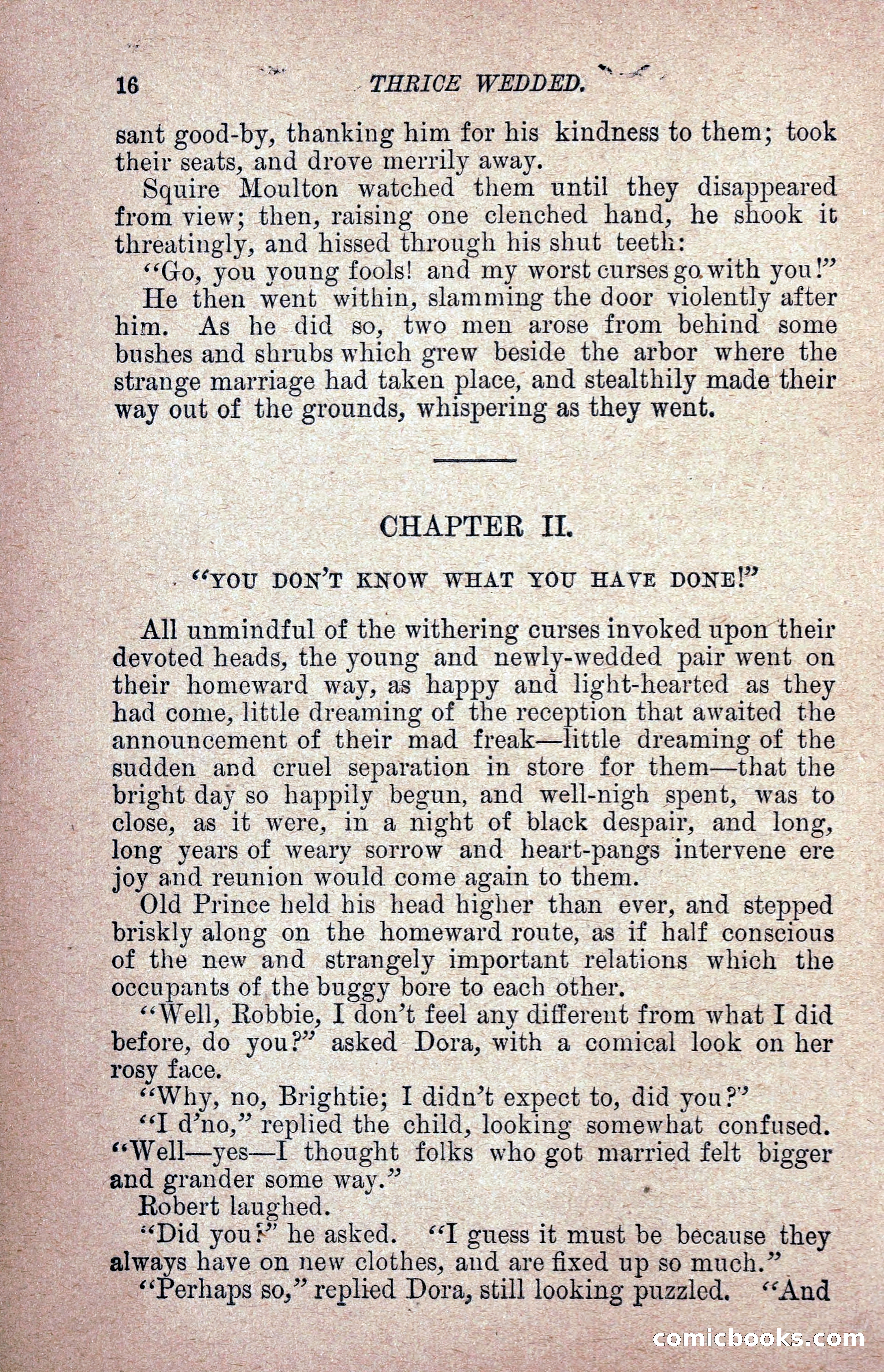 Thrice Wedded, but Only Once a Wife — page 25 of 242