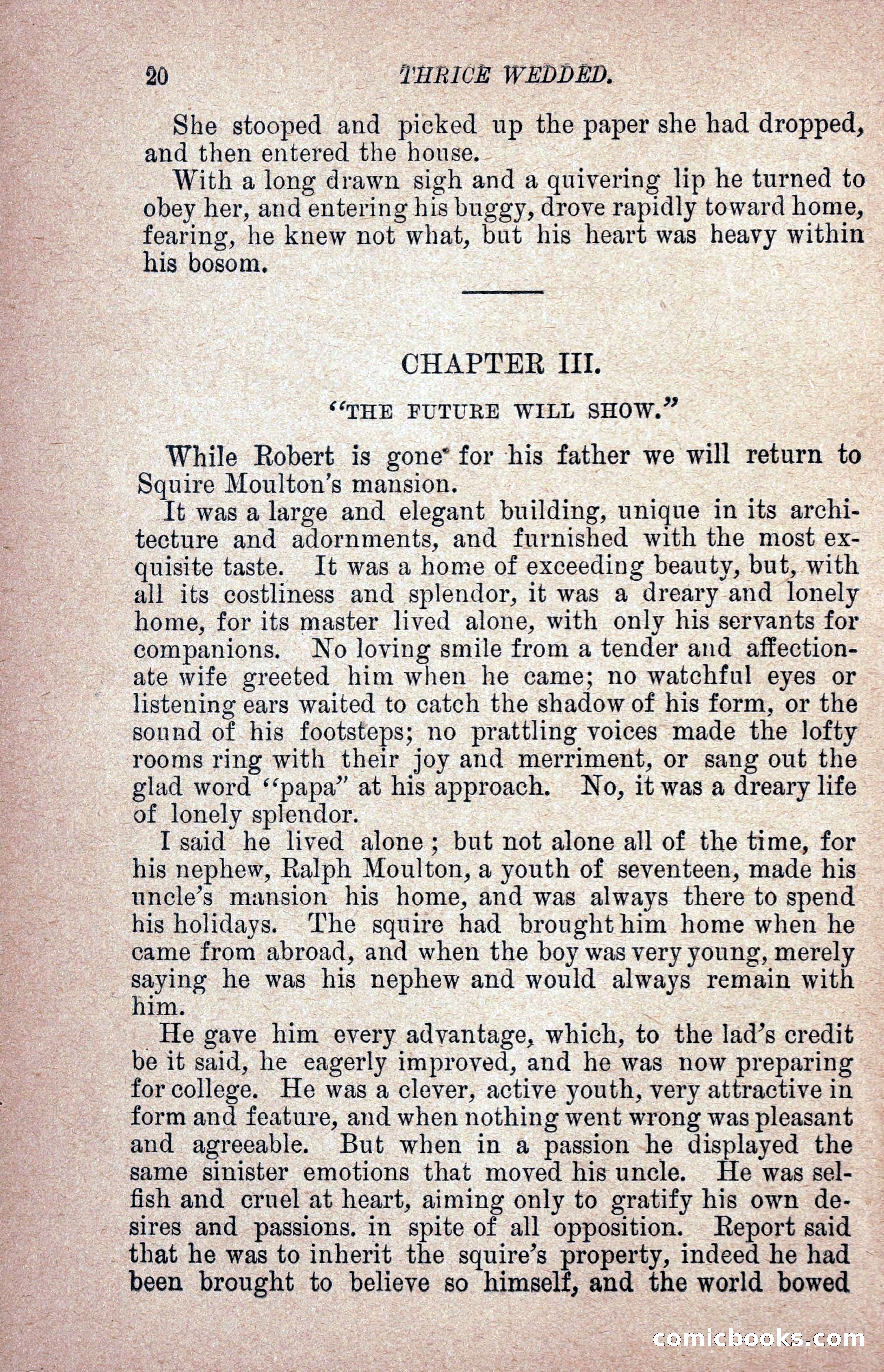 Thrice Wedded, but Only Once a Wife — page 29 of 242