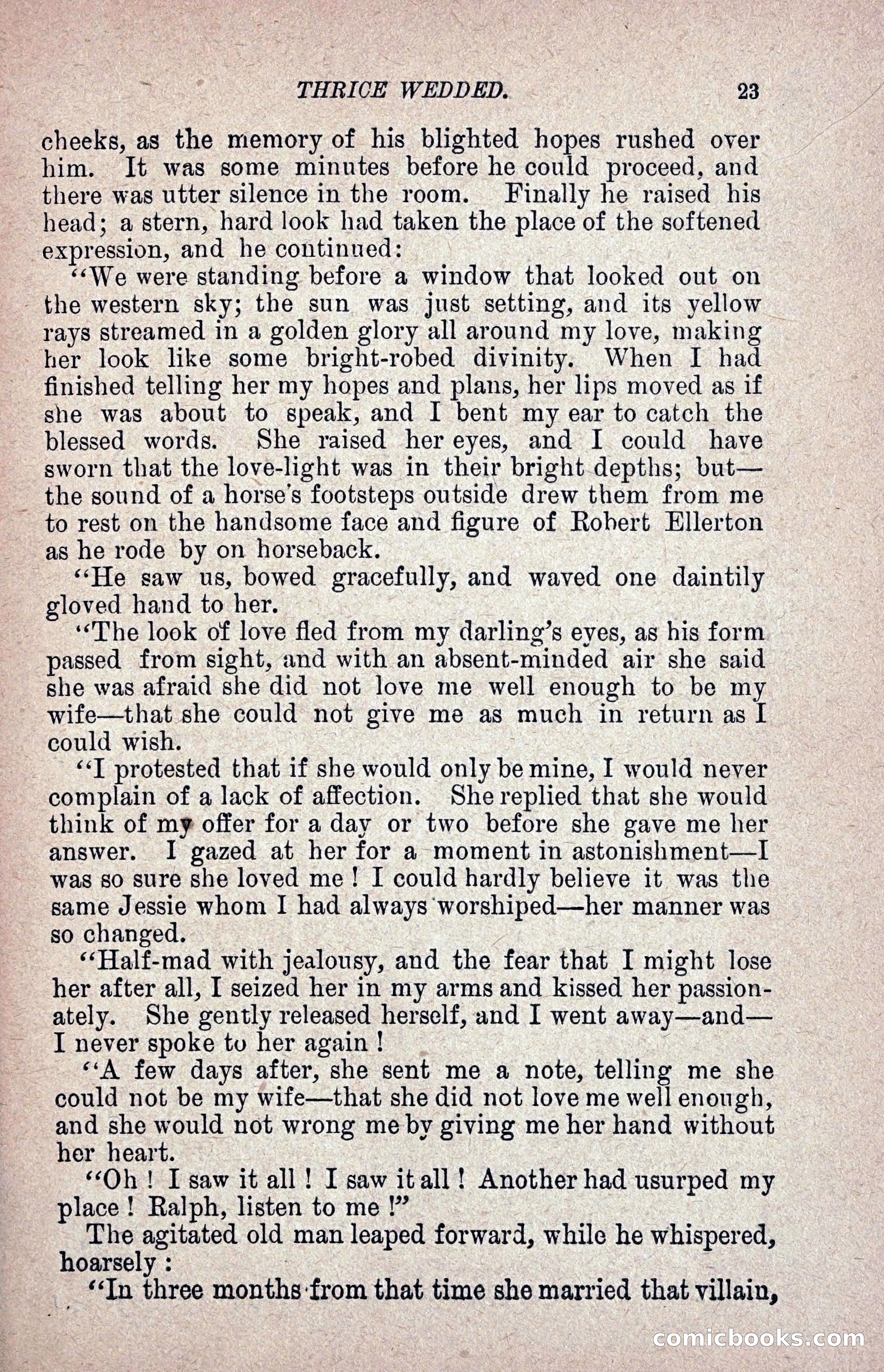 Thrice Wedded, but Only Once a Wife — page 32 of 242