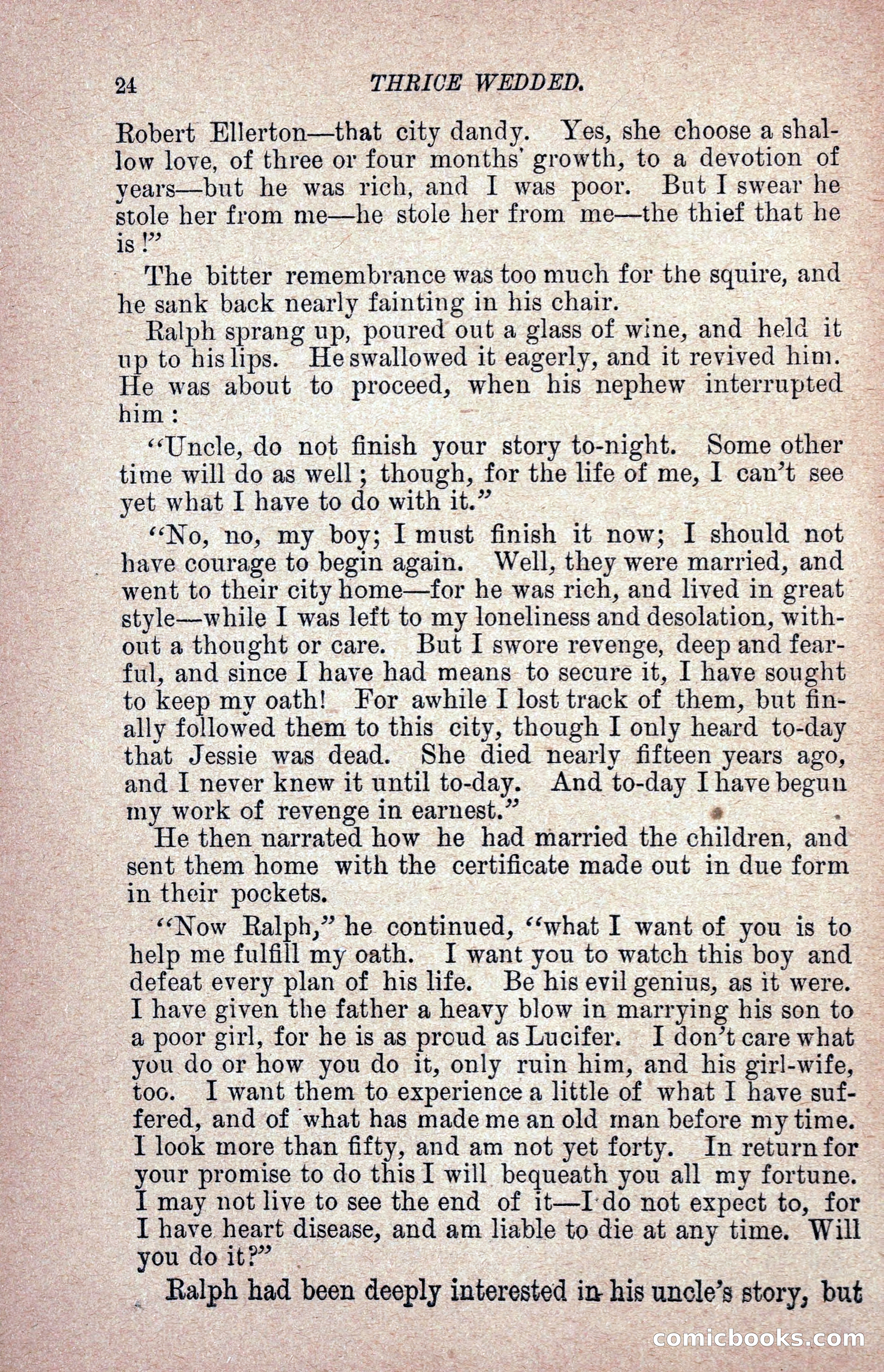 Thrice Wedded, but Only Once a Wife — page 33 of 242
