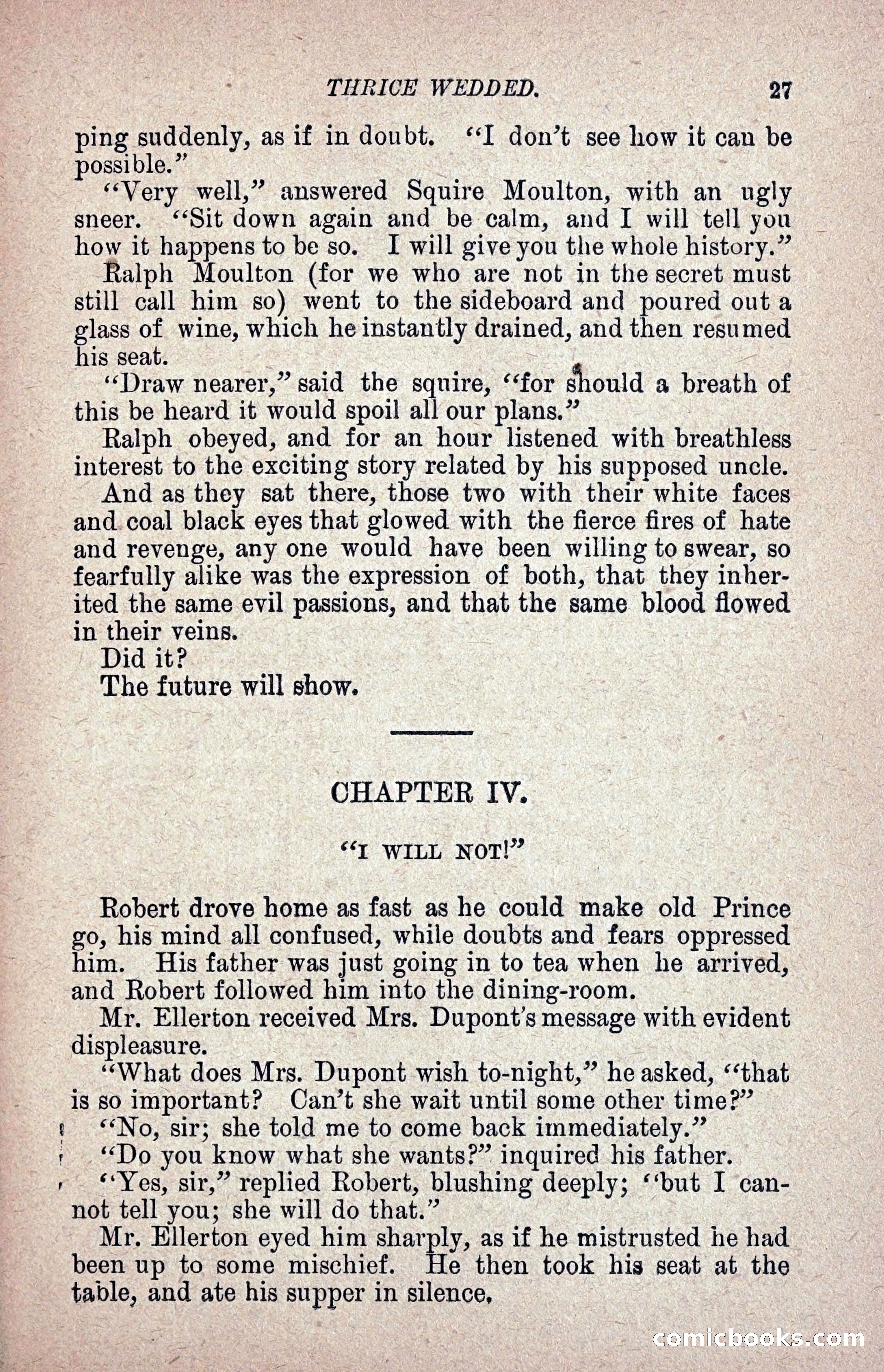 Thrice Wedded, but Only Once a Wife — page 36 of 242