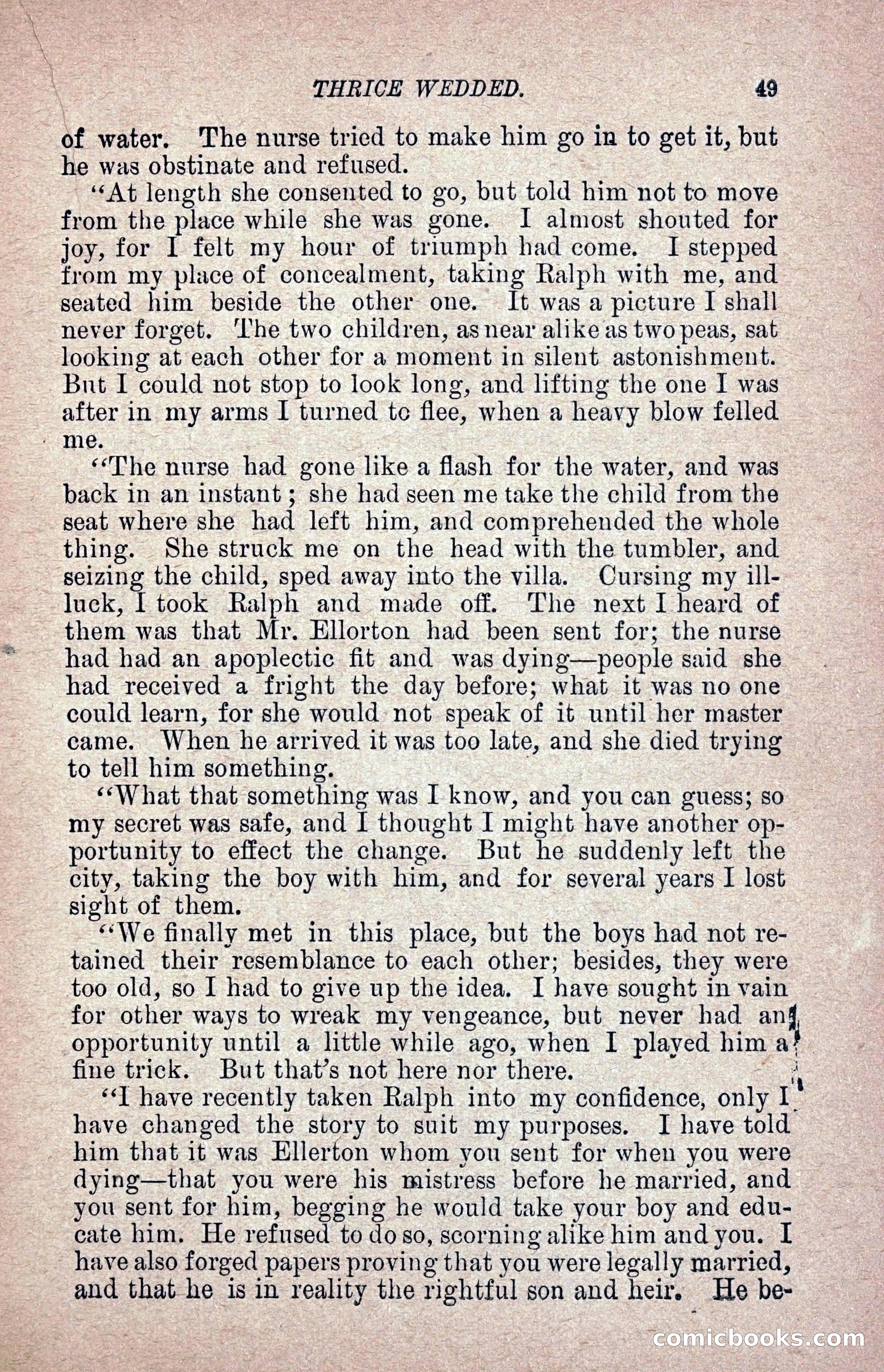 Thrice Wedded, but Only Once a Wife — page 58 of 242