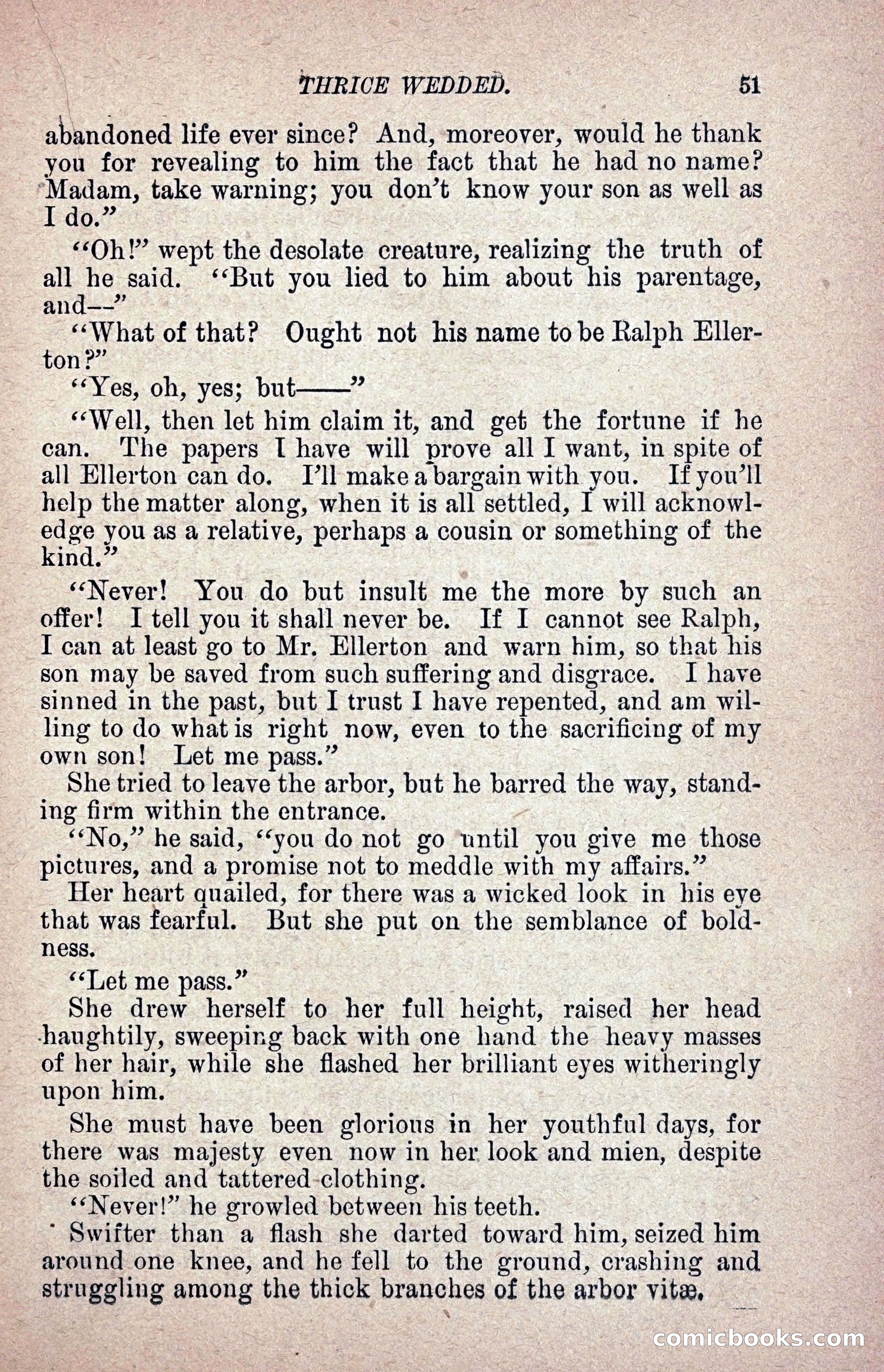 Thrice Wedded, but Only Once a Wife — page 60 of 242