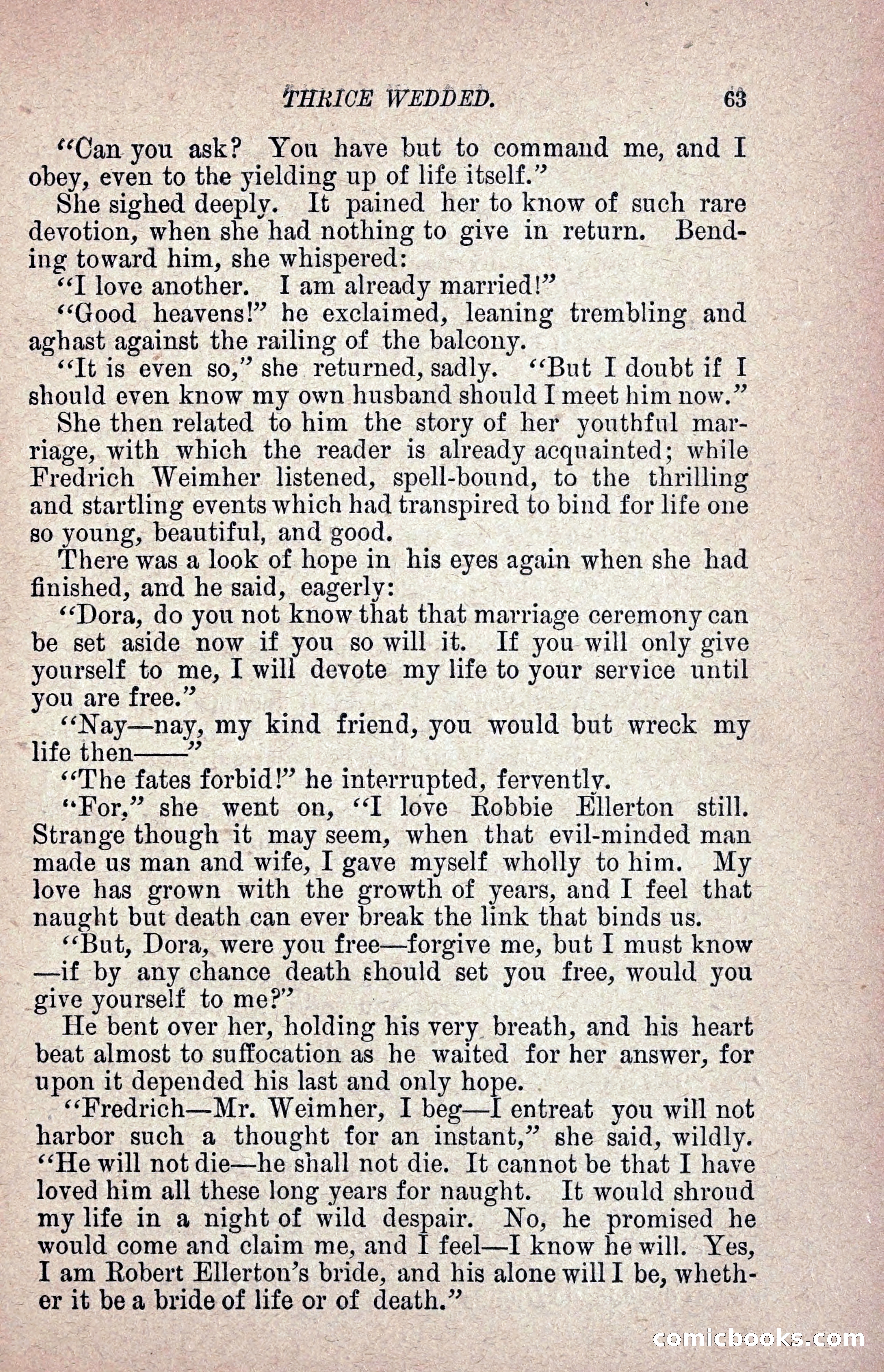 Thrice Wedded, but Only Once a Wife — page 72 of 242