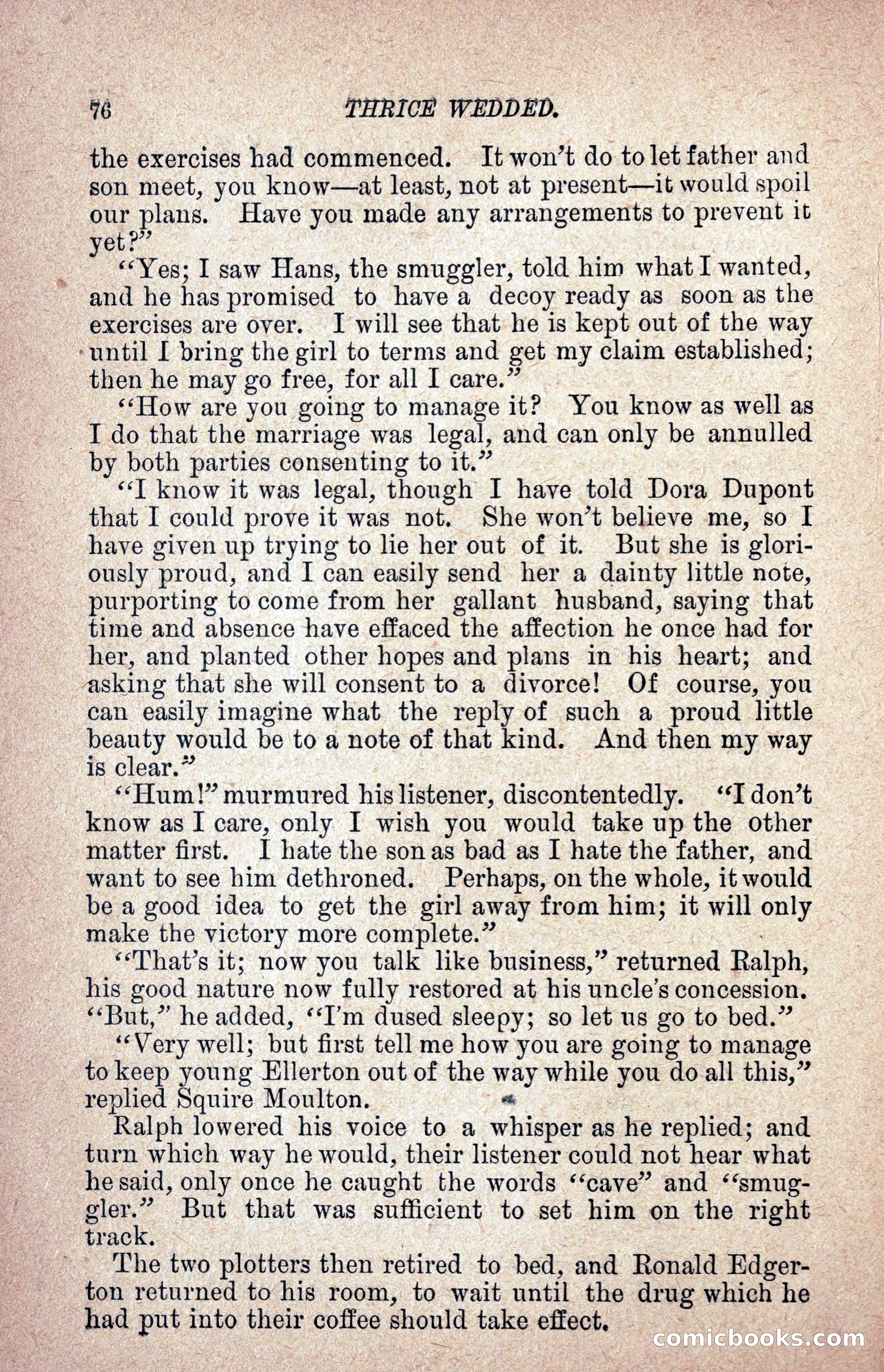 Thrice Wedded, but Only Once a Wife — page 85 of 242