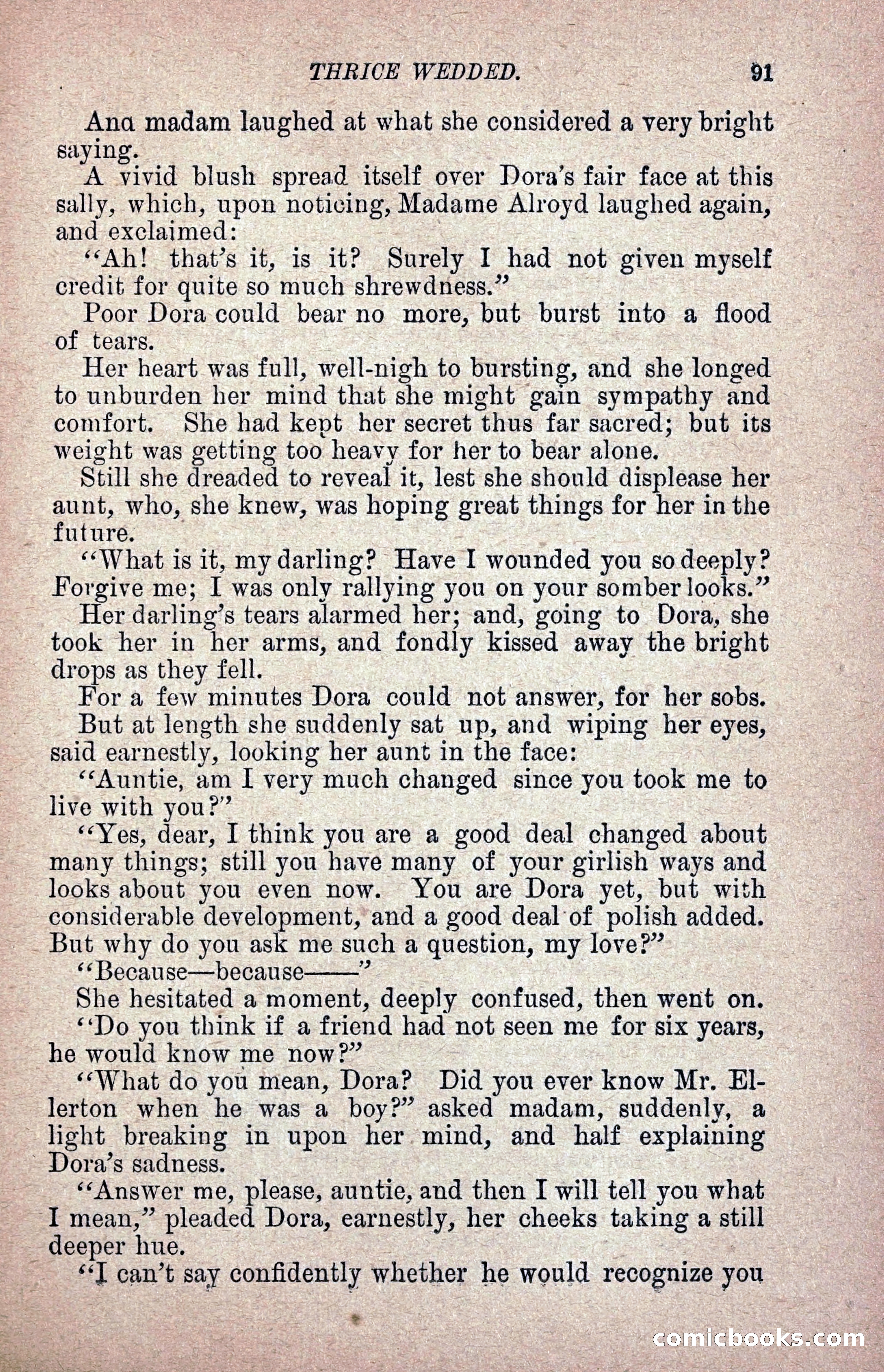 Thrice Wedded, but Only Once a Wife — page 100 of 242