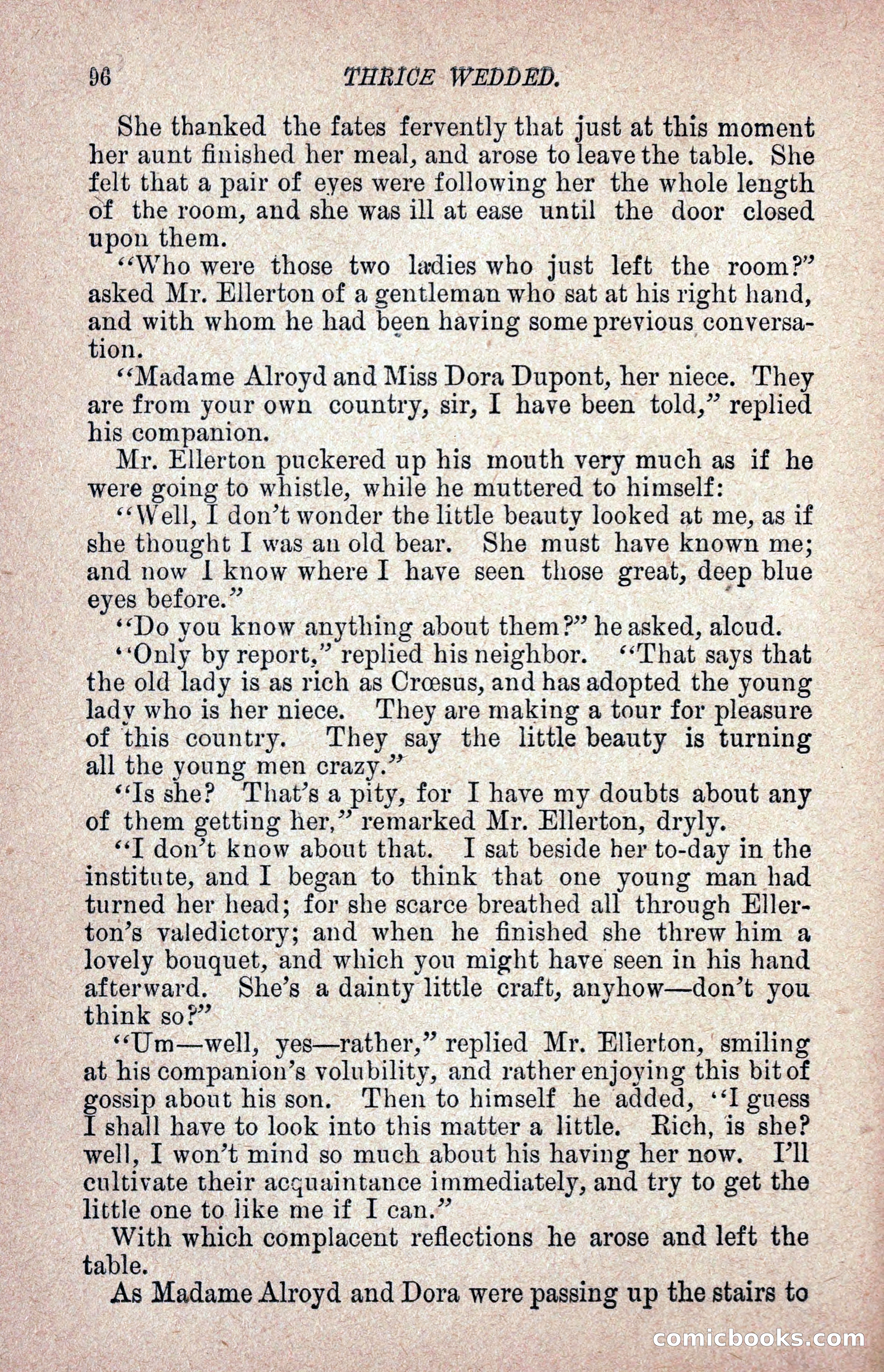 Thrice Wedded, but Only Once a Wife — page 105 of 242
