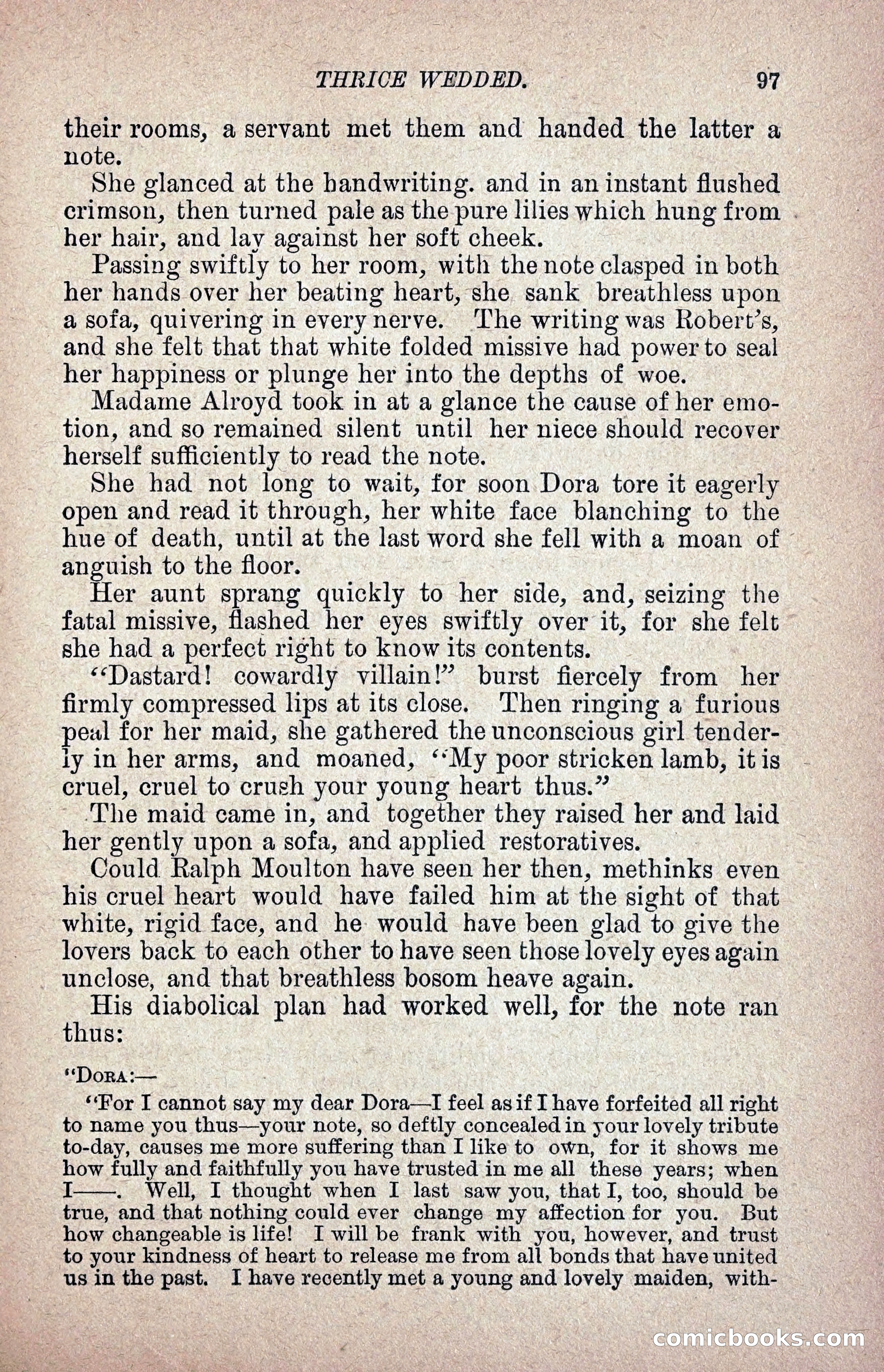 Thrice Wedded, but Only Once a Wife — page 106 of 242