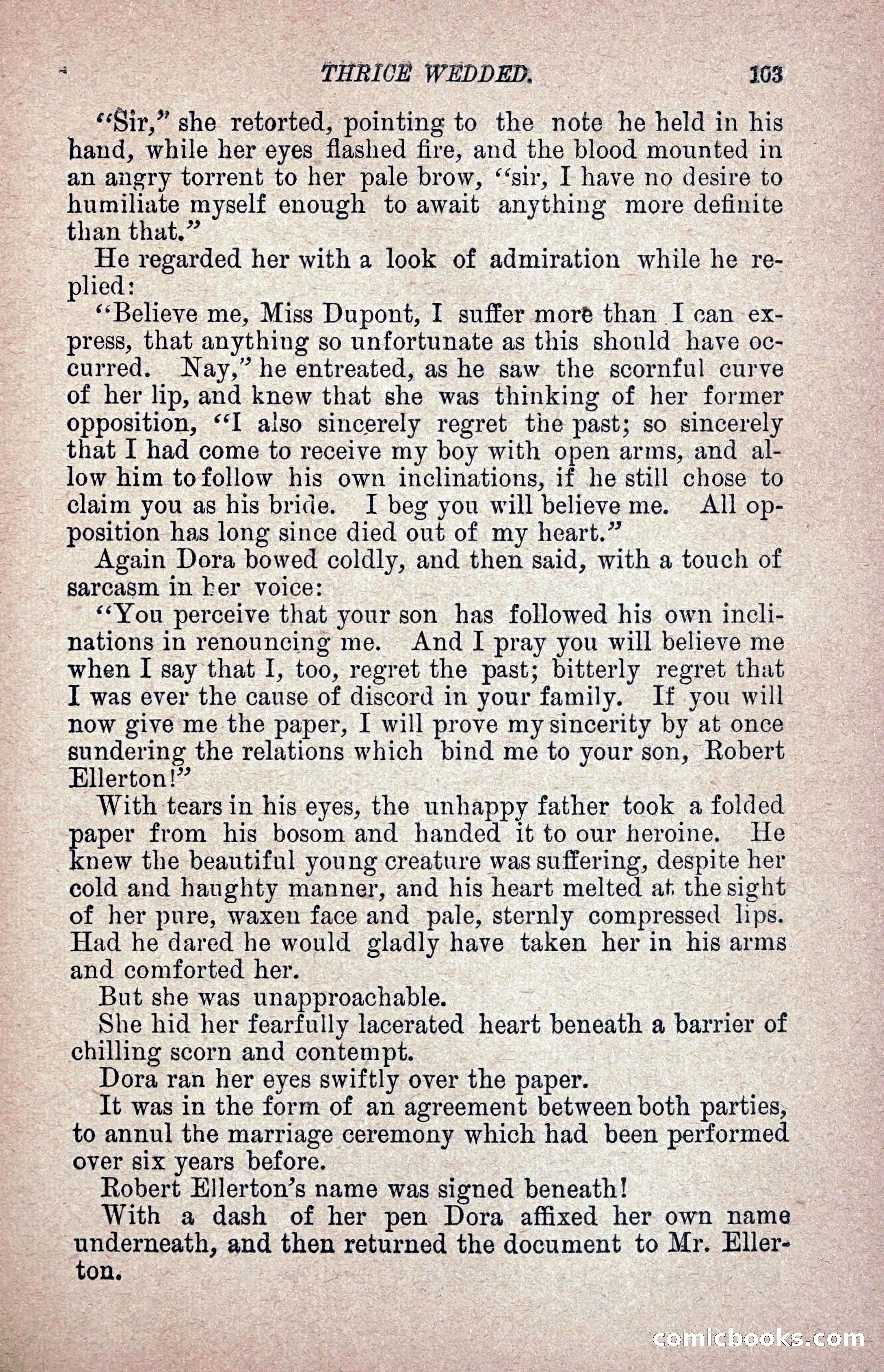 Thrice Wedded, but Only Once a Wife — page 112 of 242