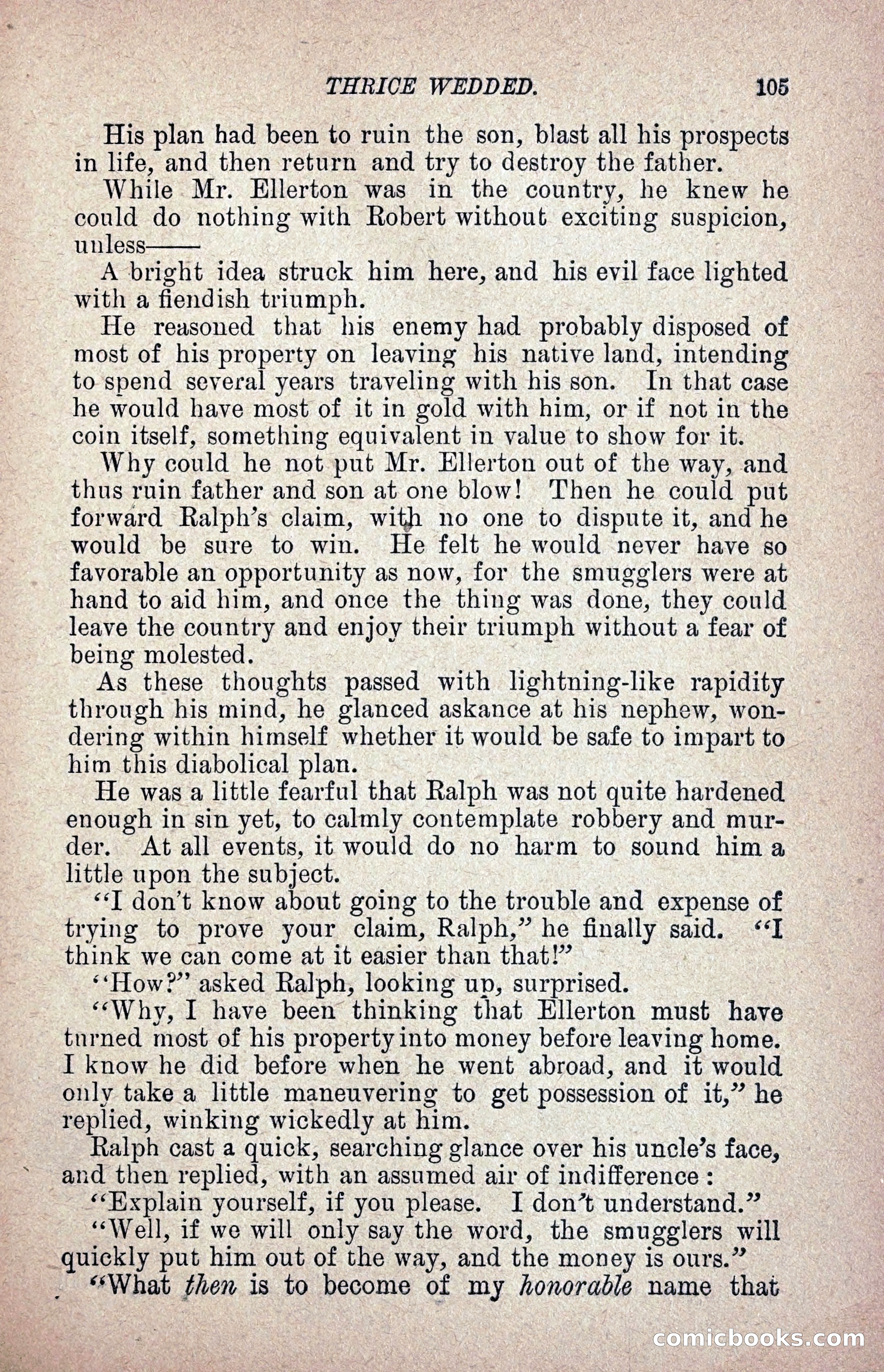 Thrice Wedded, but Only Once a Wife — page 114 of 242