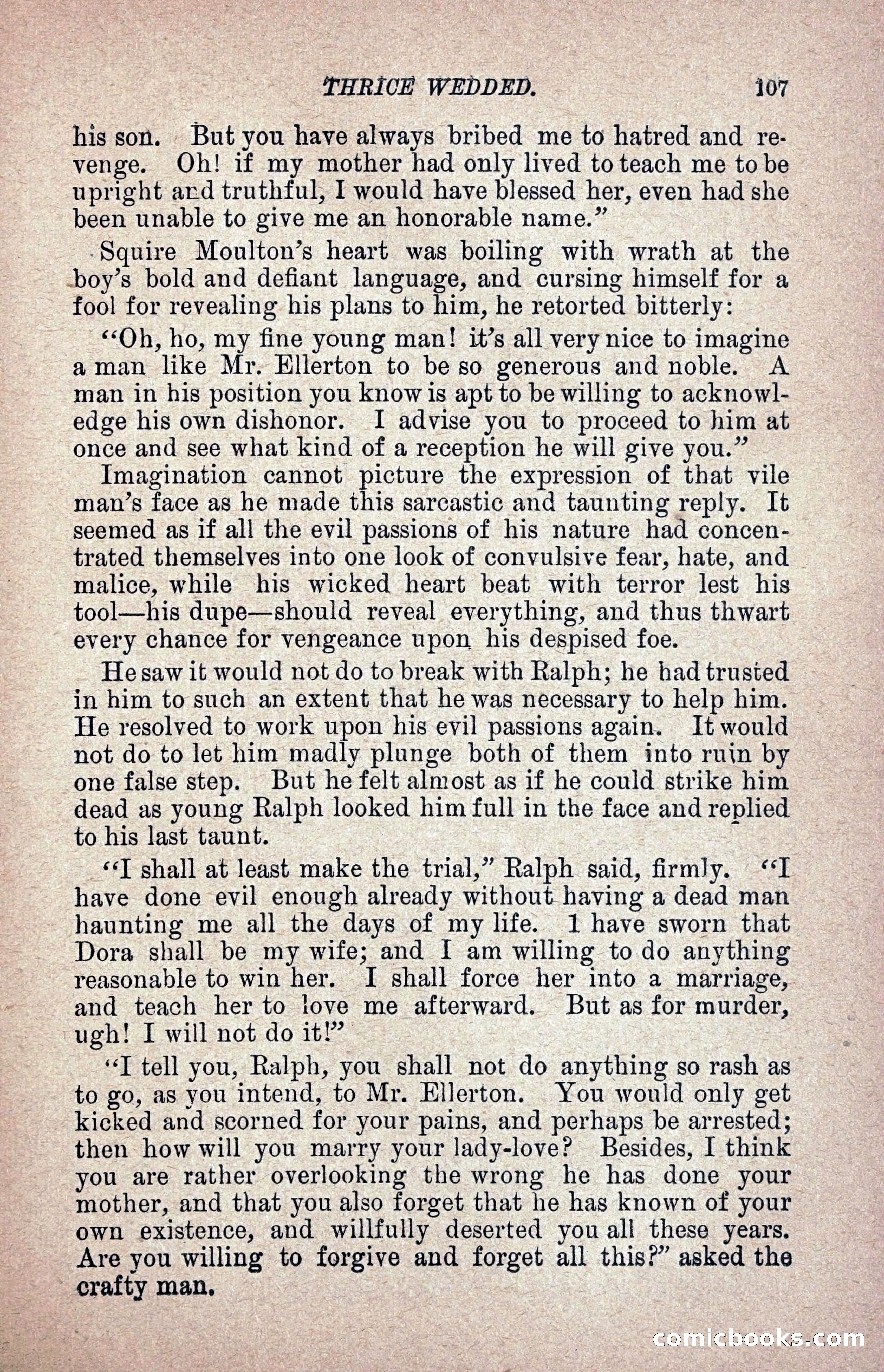 Thrice Wedded, but Only Once a Wife — page 116 of 242