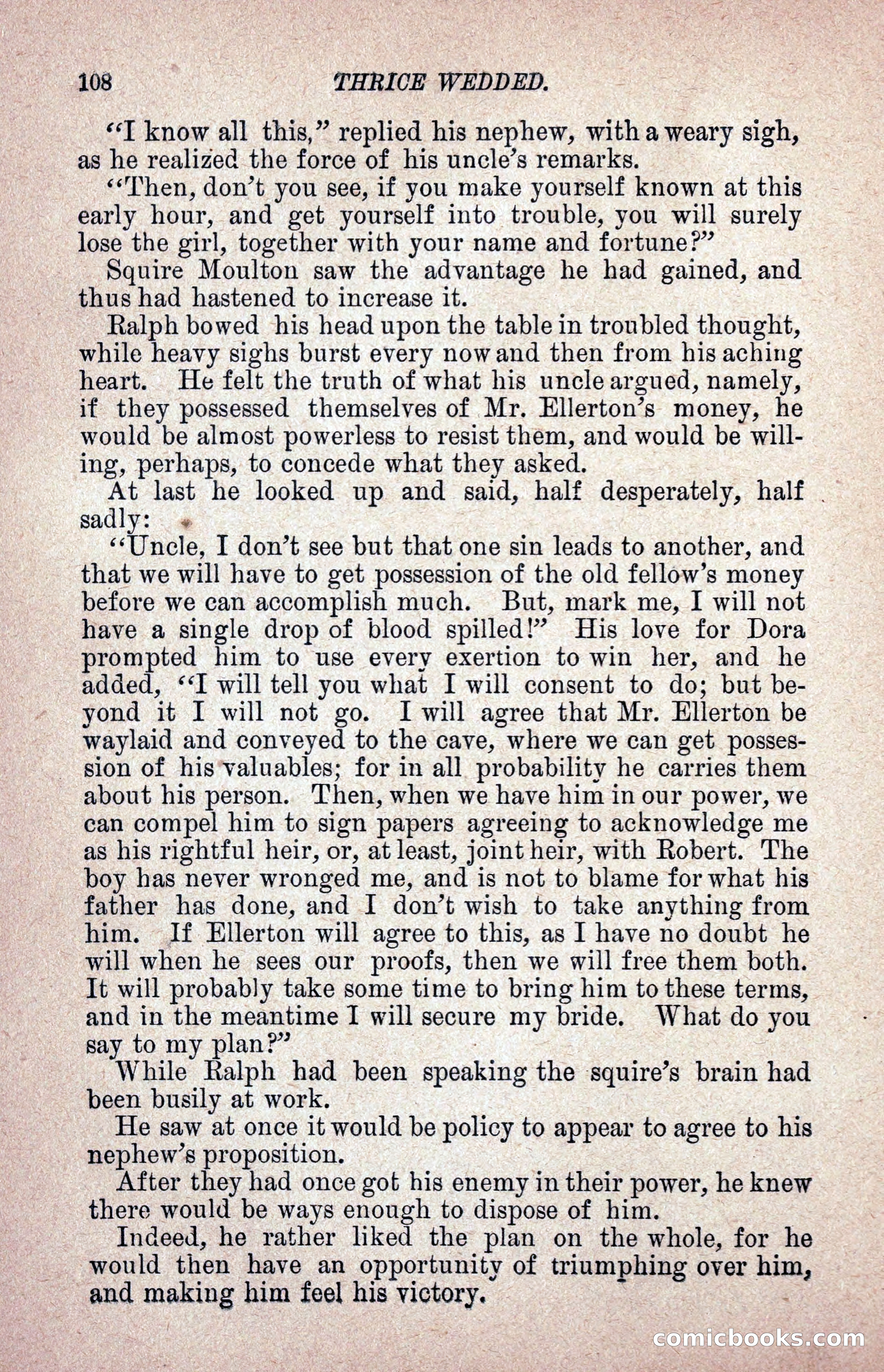 Thrice Wedded, but Only Once a Wife — page 117 of 242