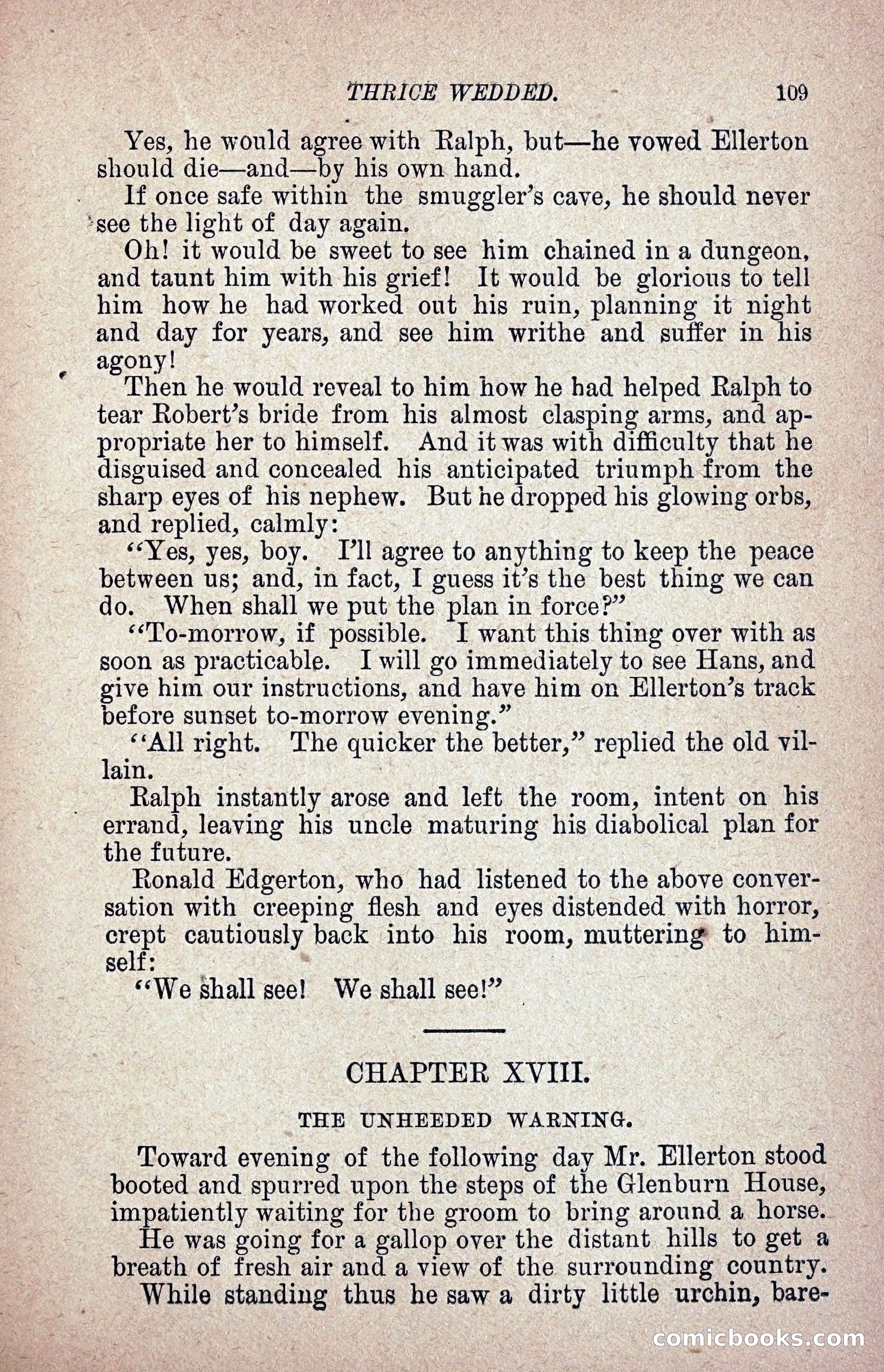 Thrice Wedded, but Only Once a Wife — page 118 of 242