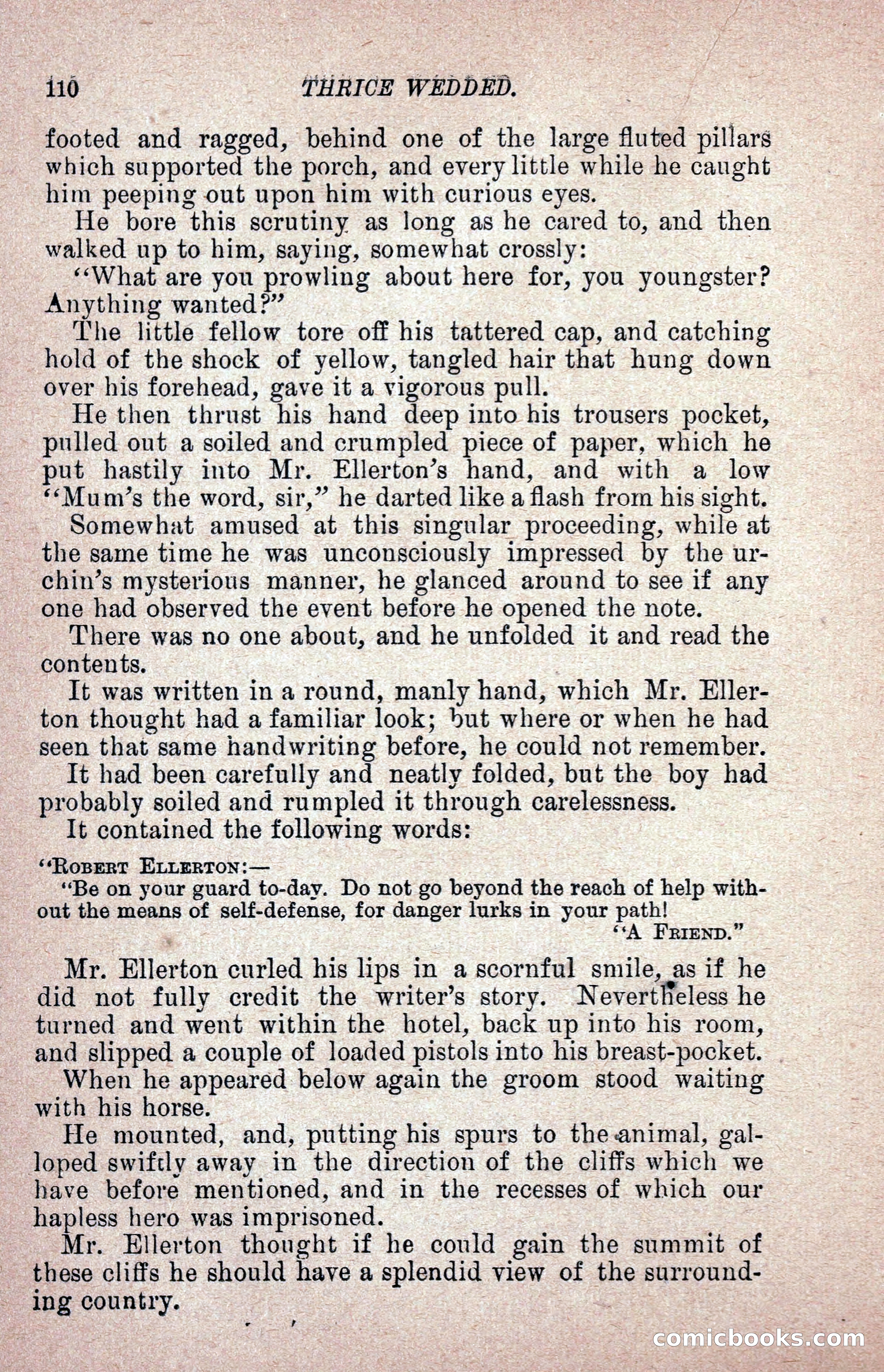 Thrice Wedded, but Only Once a Wife — page 119 of 242