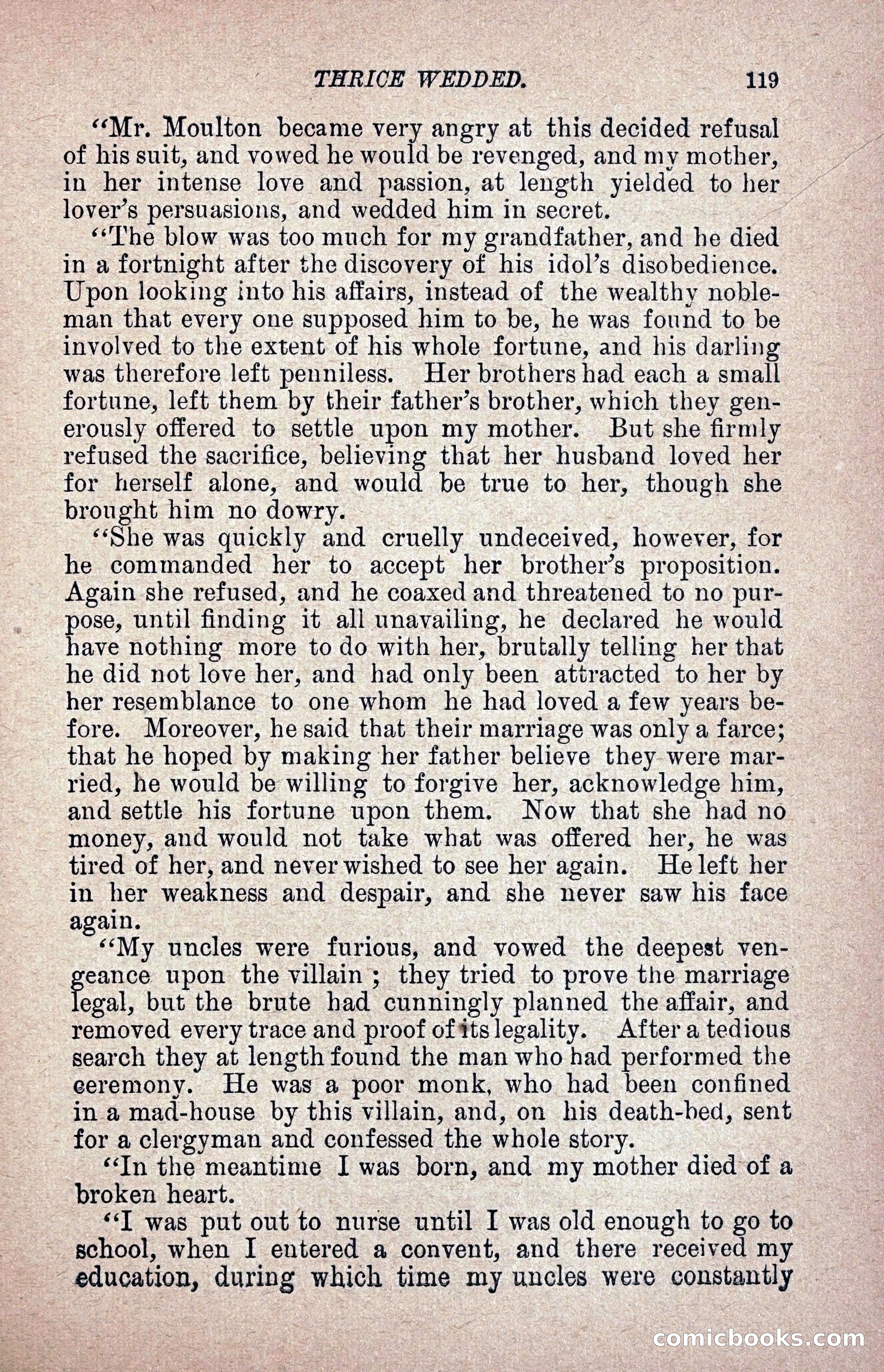 Thrice Wedded, but Only Once a Wife — page 128 of 242