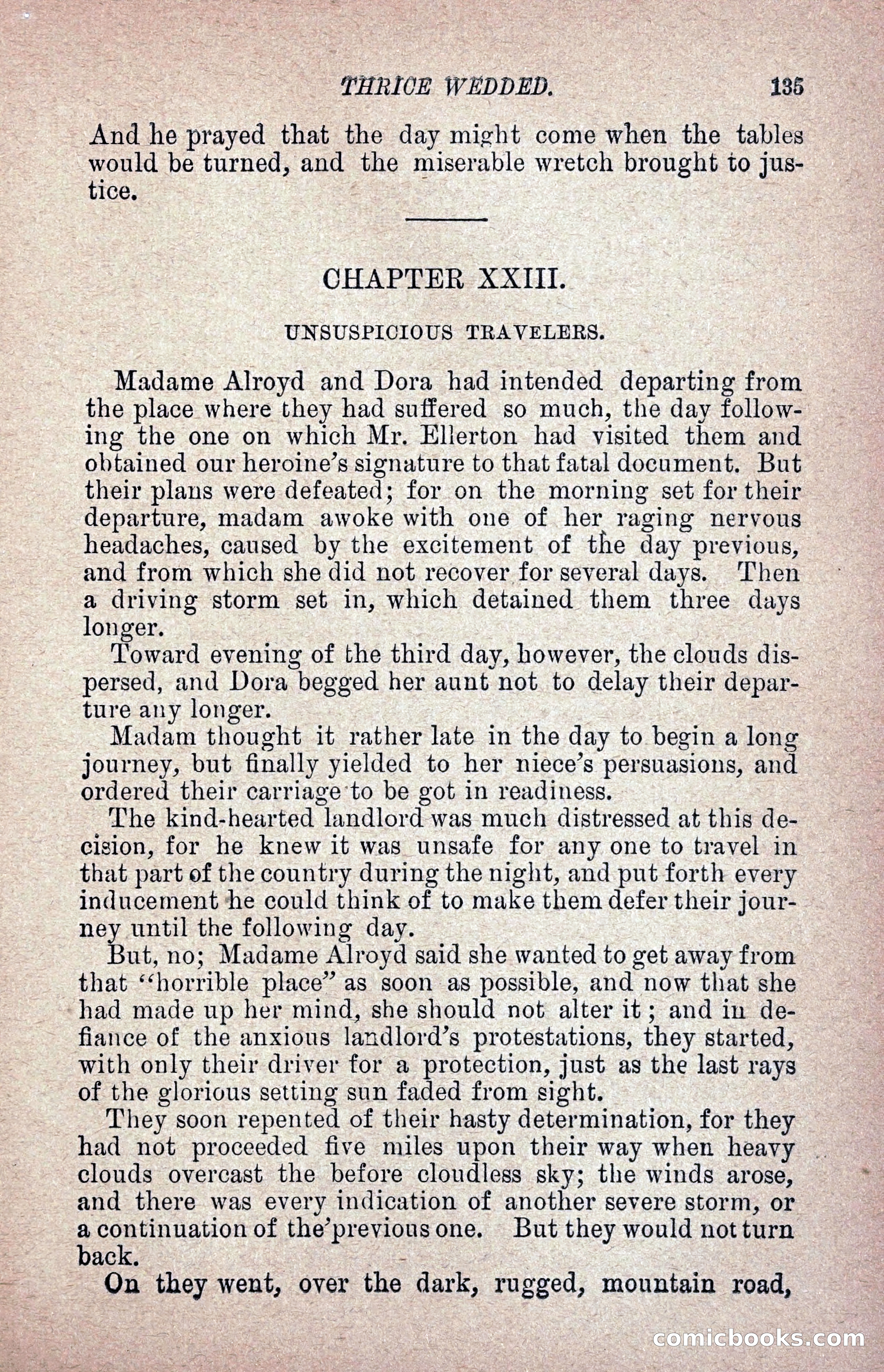 Thrice Wedded, but Only Once a Wife — page 144 of 242