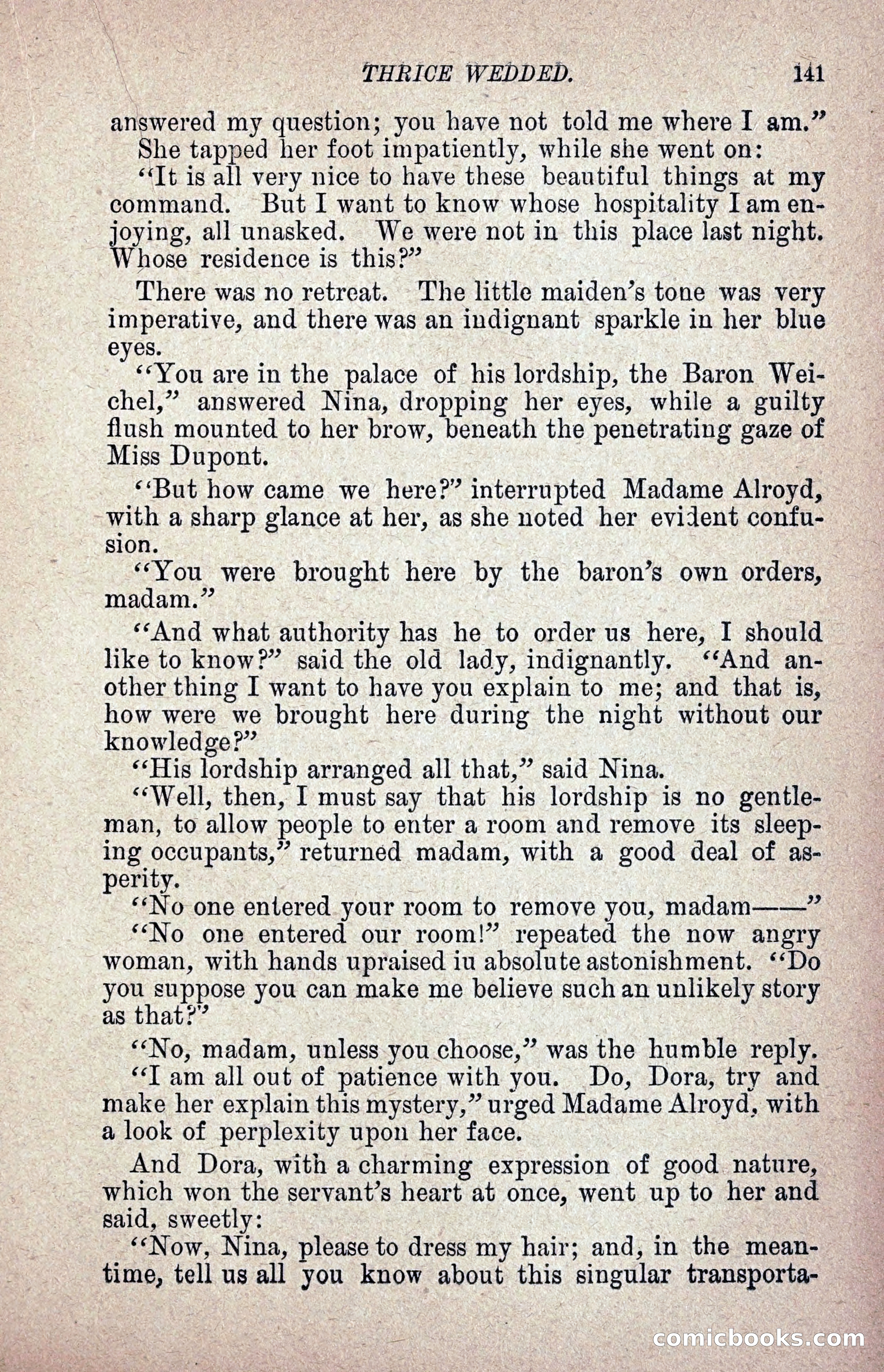 Thrice Wedded, but Only Once a Wife — page 150 of 242