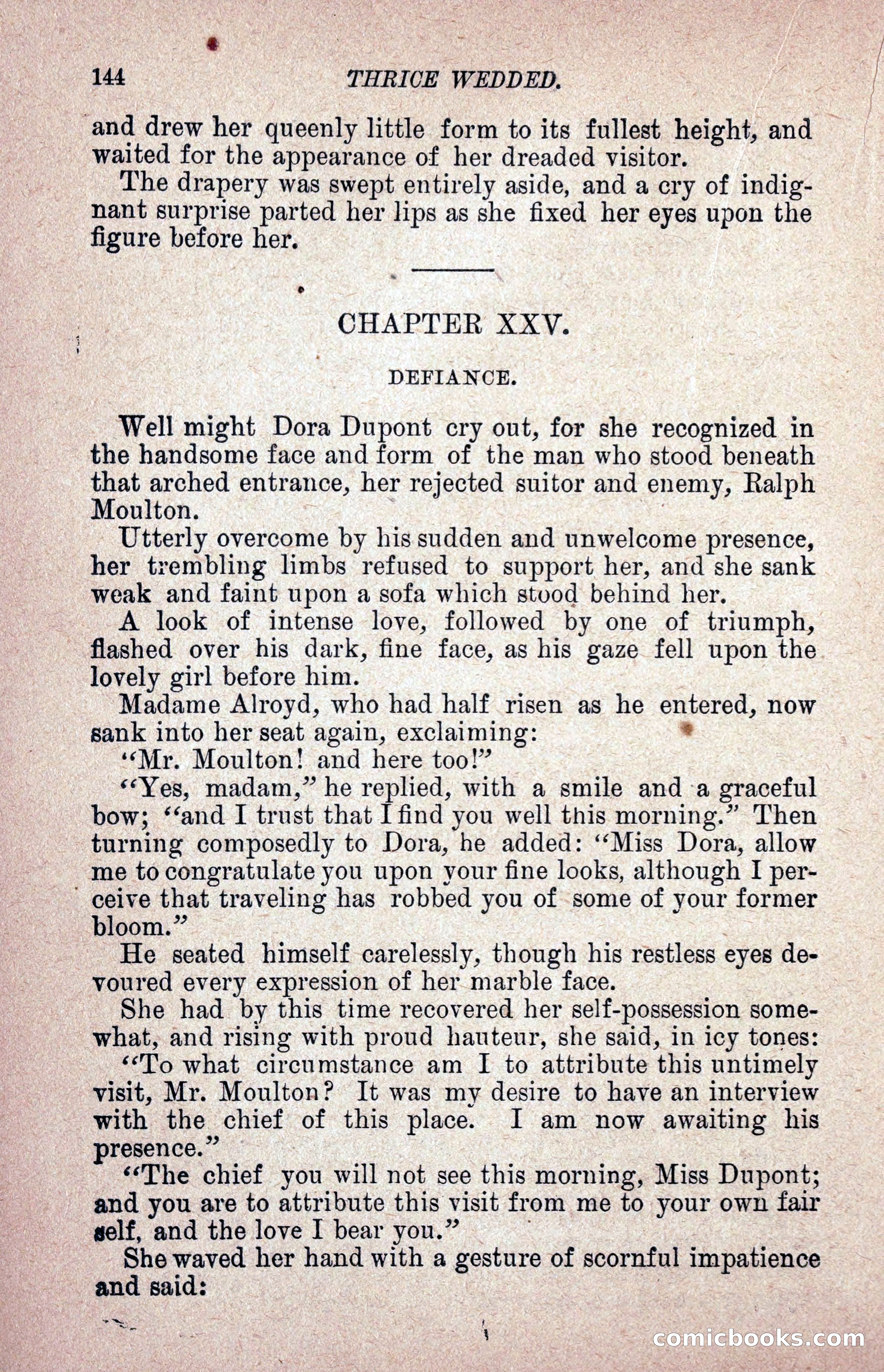 Thrice Wedded, but Only Once a Wife — page 153 of 242