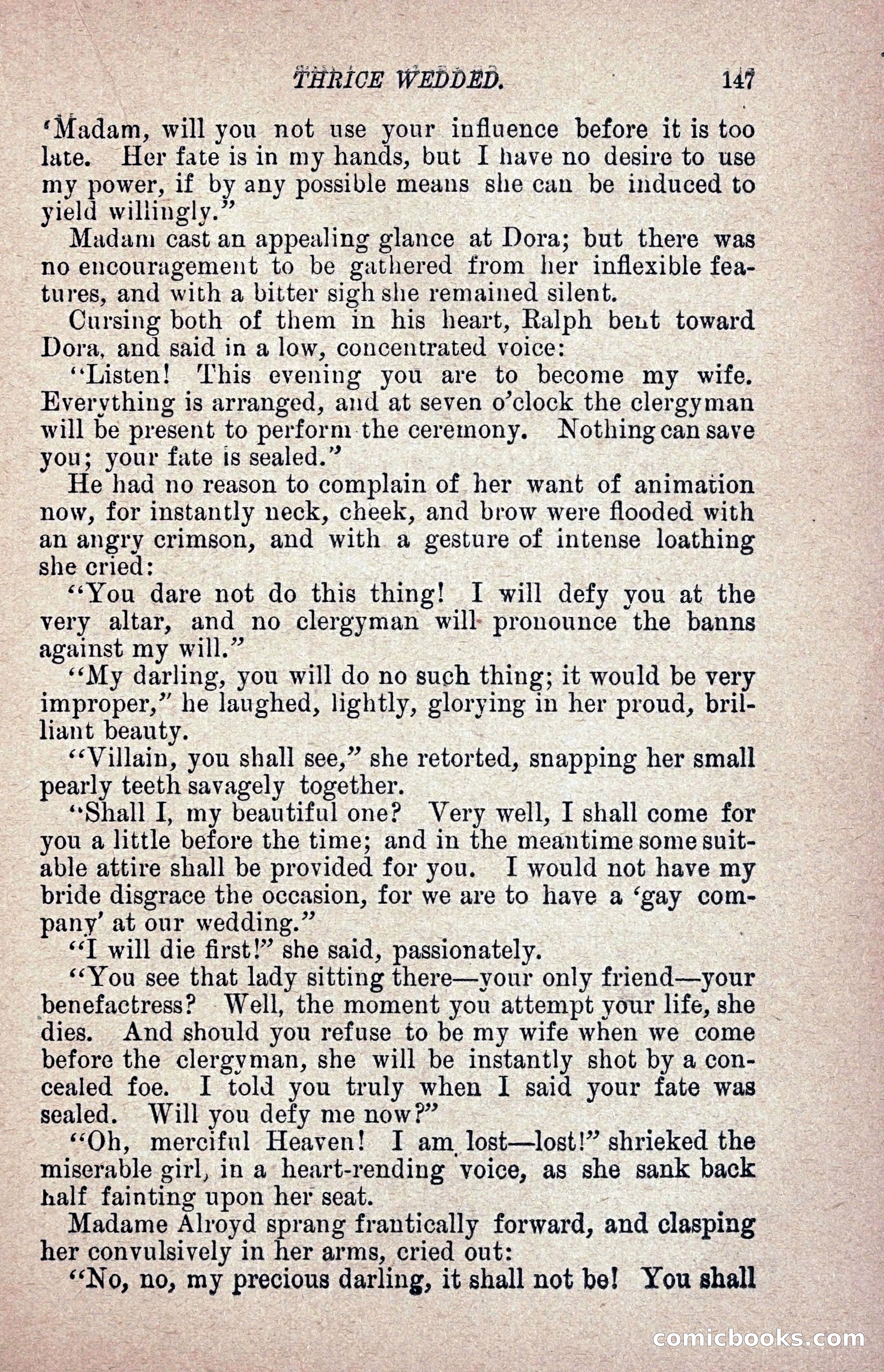 Thrice Wedded, but Only Once a Wife — page 156 of 242