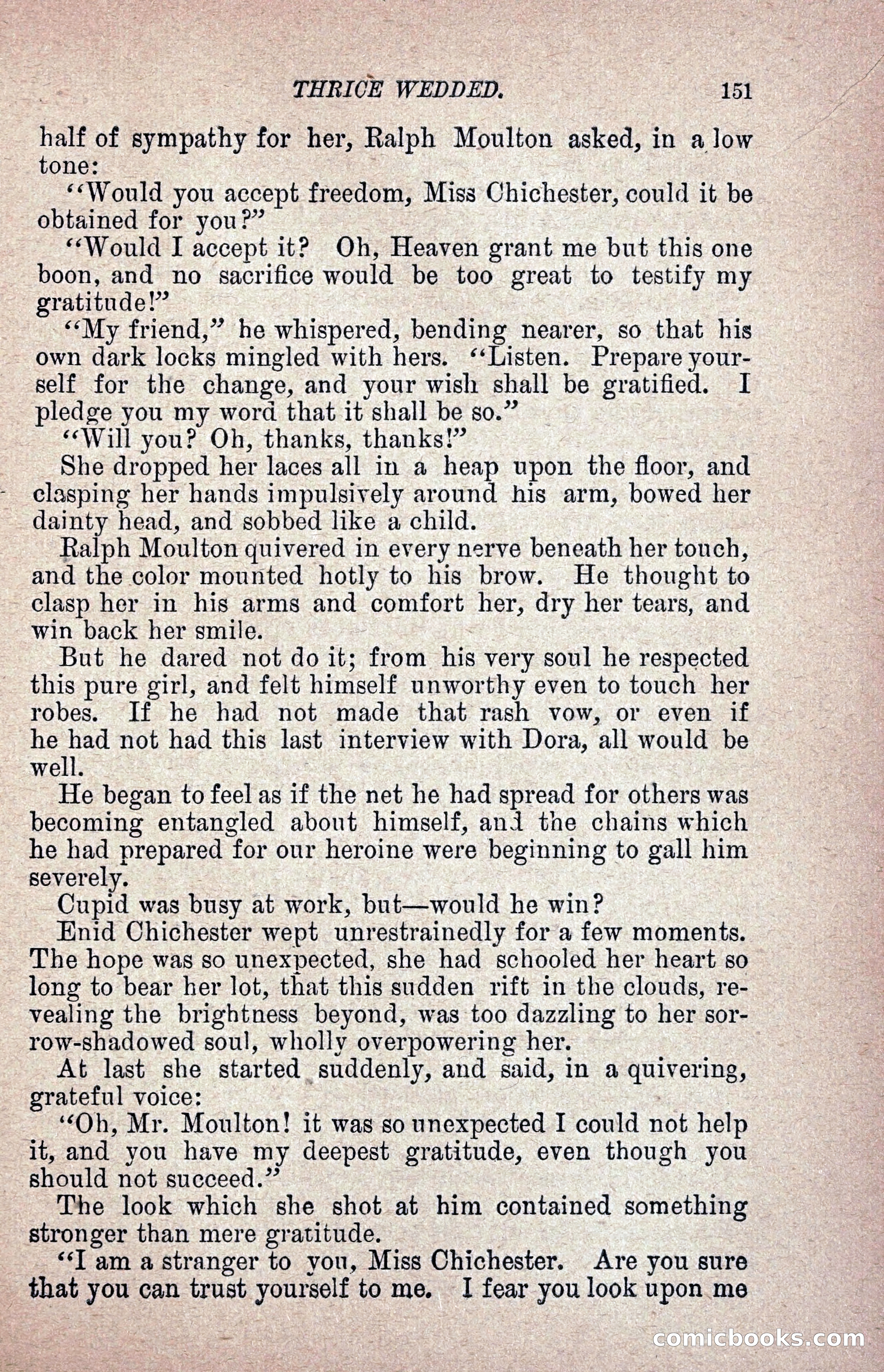 Thrice Wedded, but Only Once a Wife — page 160 of 242