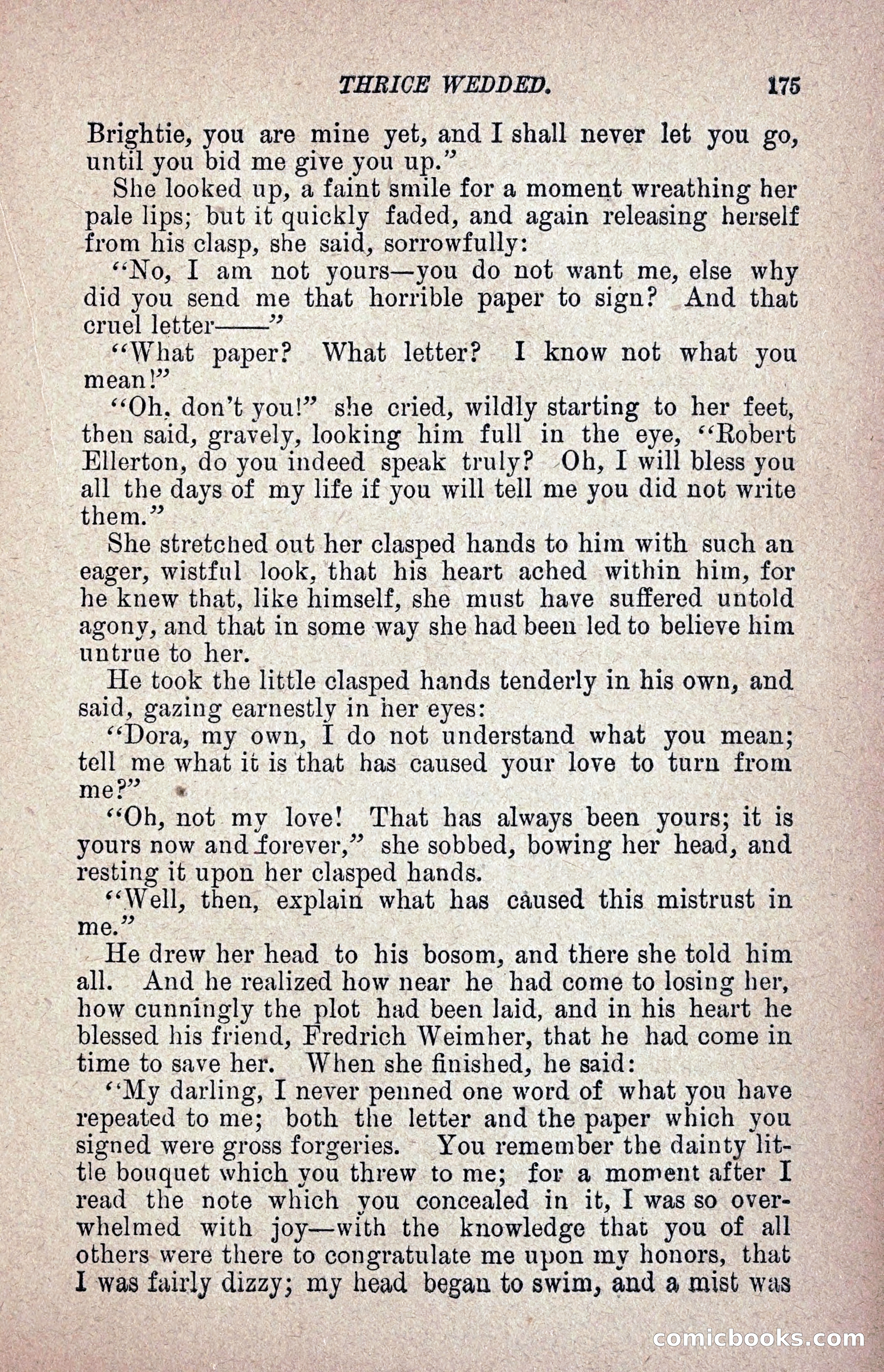 Thrice Wedded, but Only Once a Wife — page 184 of 242