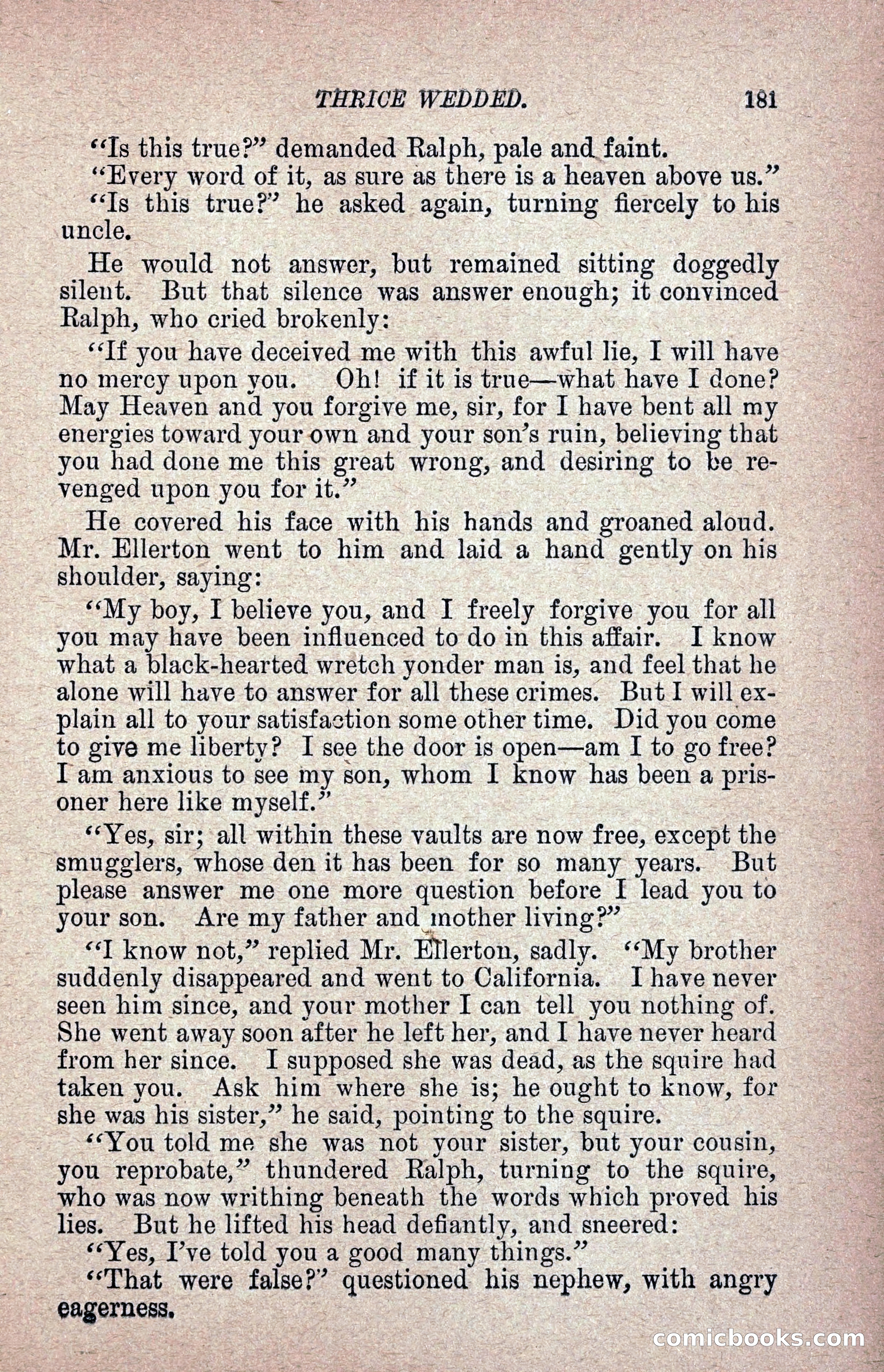 Thrice Wedded, but Only Once a Wife — page 190 of 242