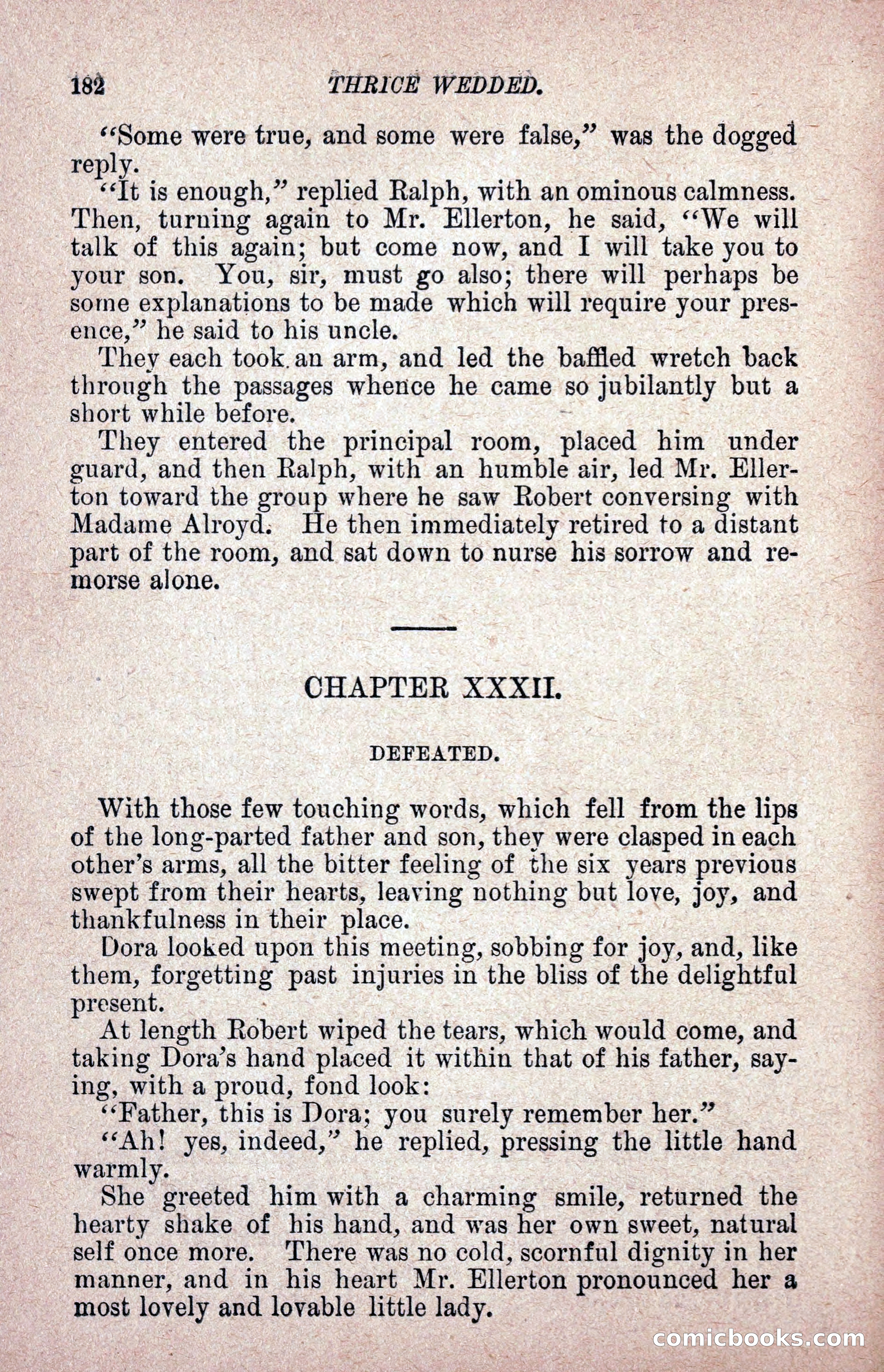 Thrice Wedded, but Only Once a Wife — page 191 of 242