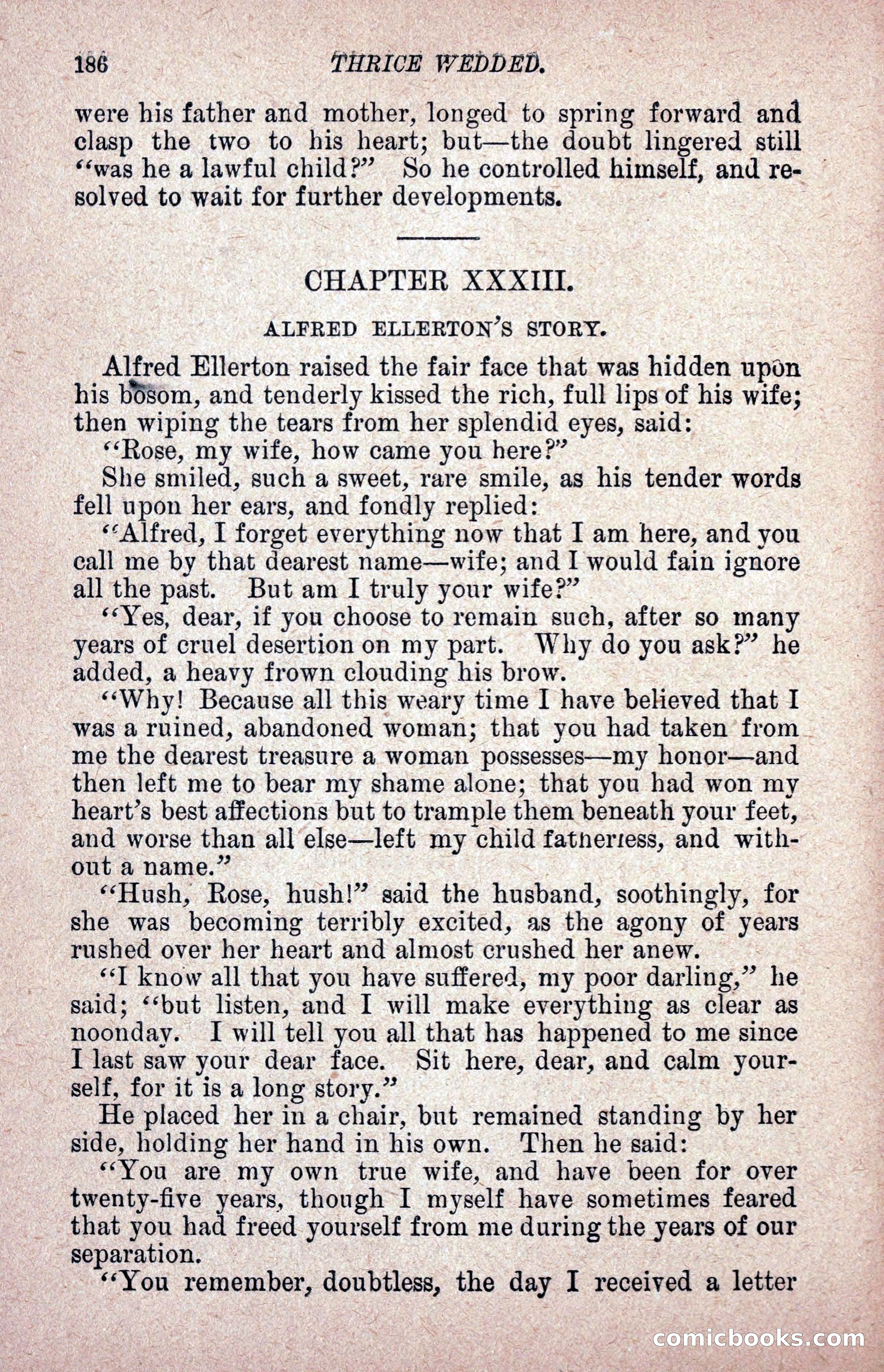 Thrice Wedded, but Only Once a Wife — page 195 of 242