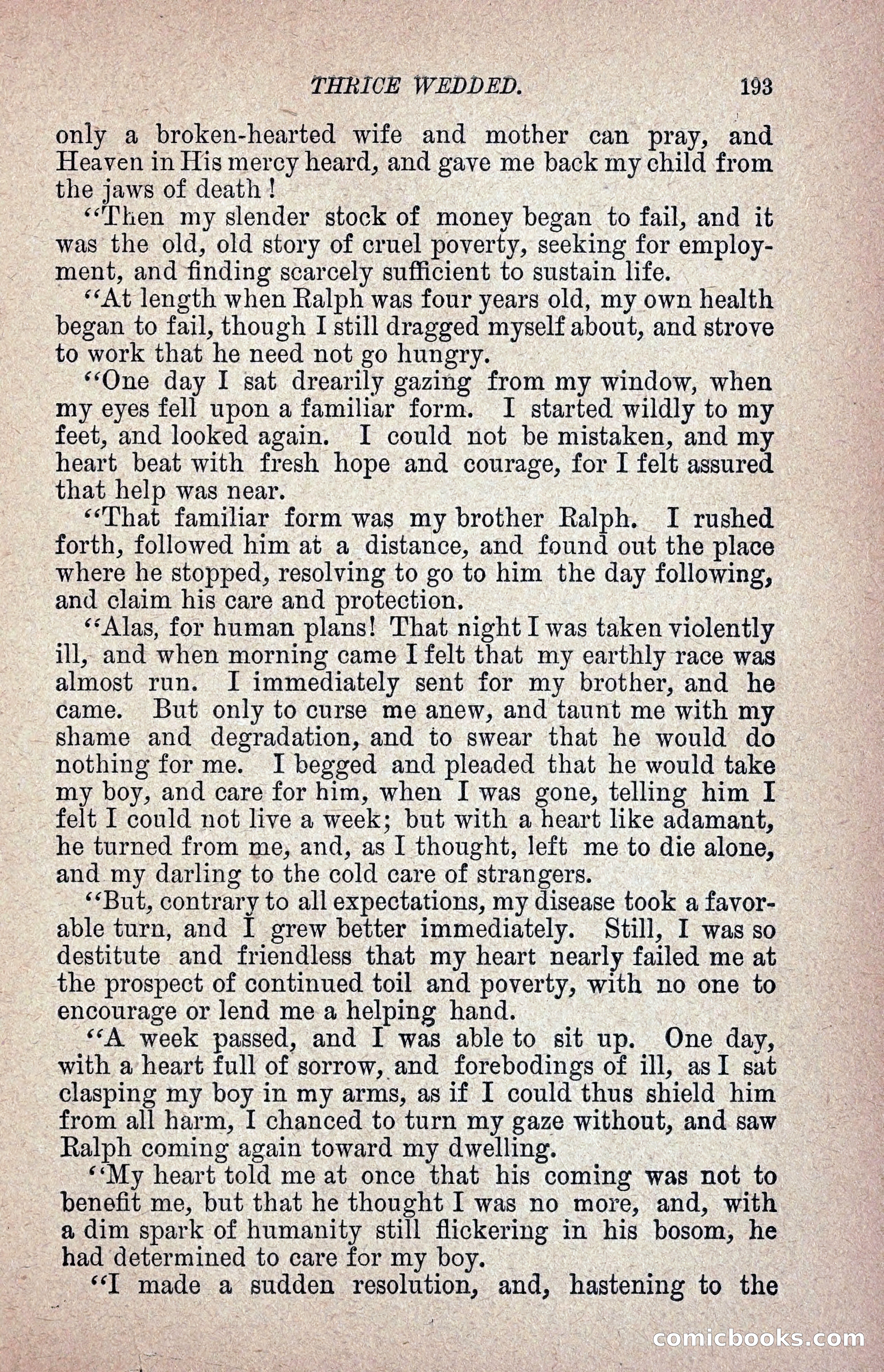 Thrice Wedded, but Only Once a Wife — page 202 of 242