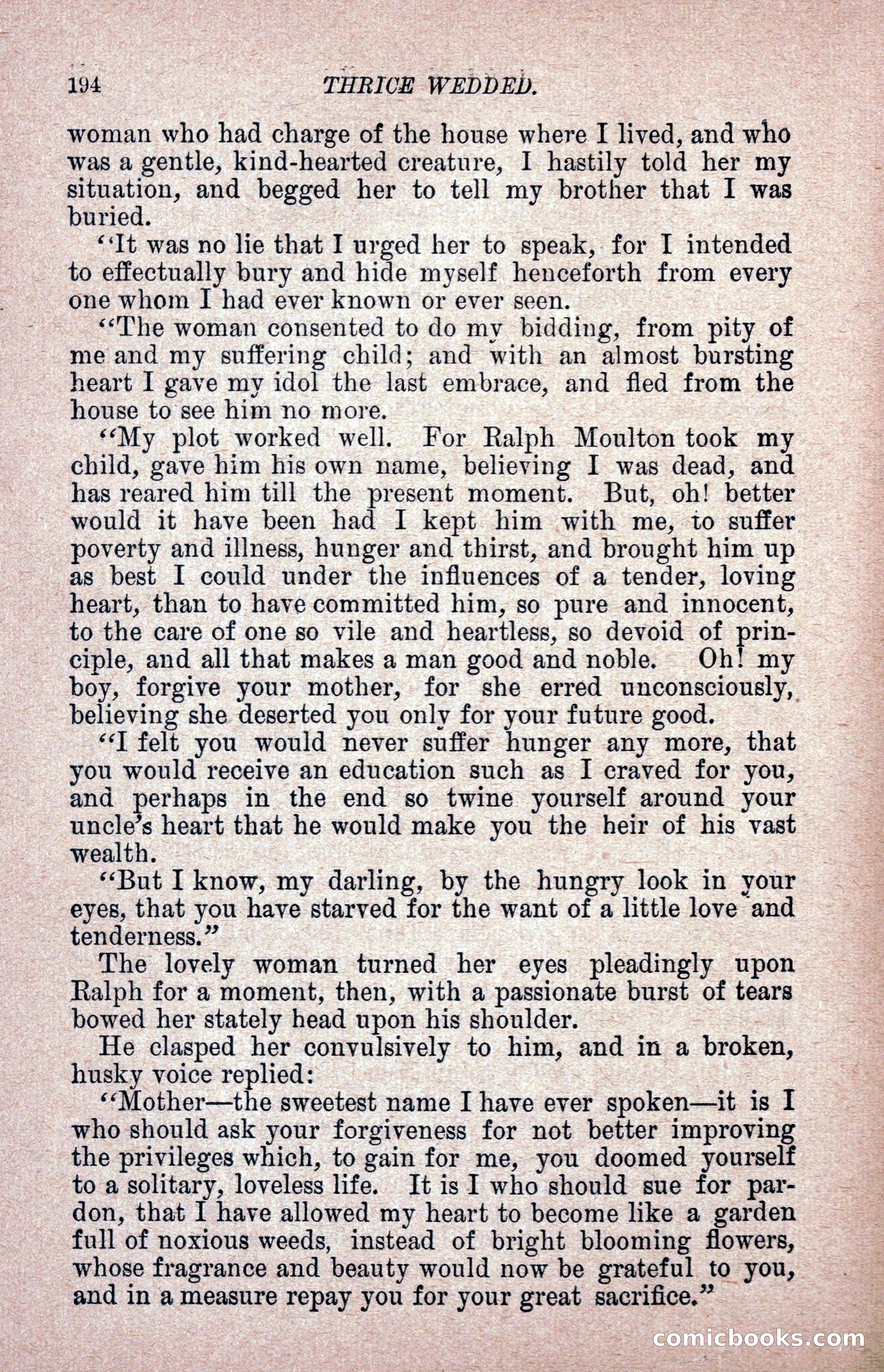 Thrice Wedded, but Only Once a Wife — page 203 of 242