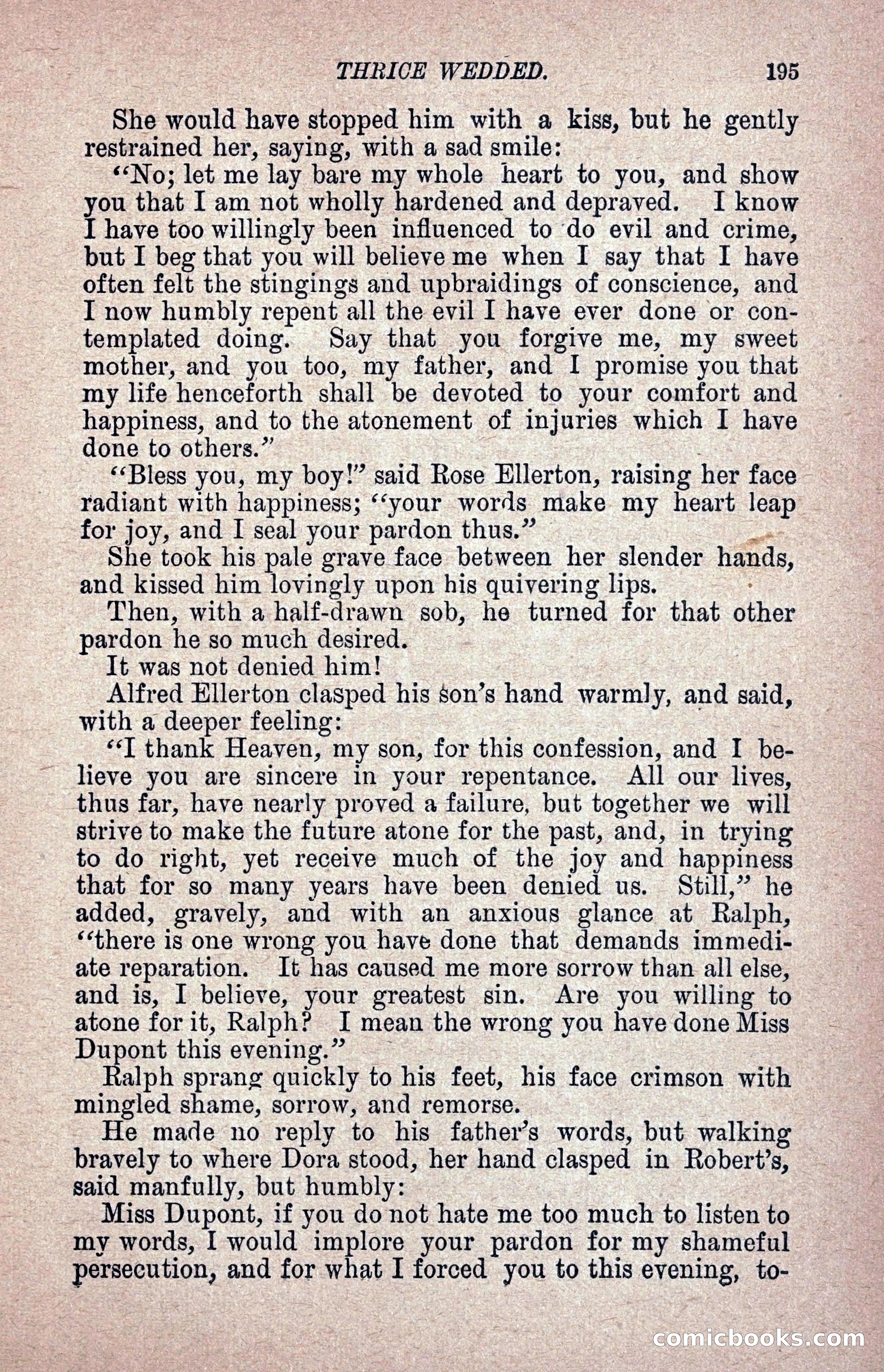 Thrice Wedded, but Only Once a Wife — page 204 of 242