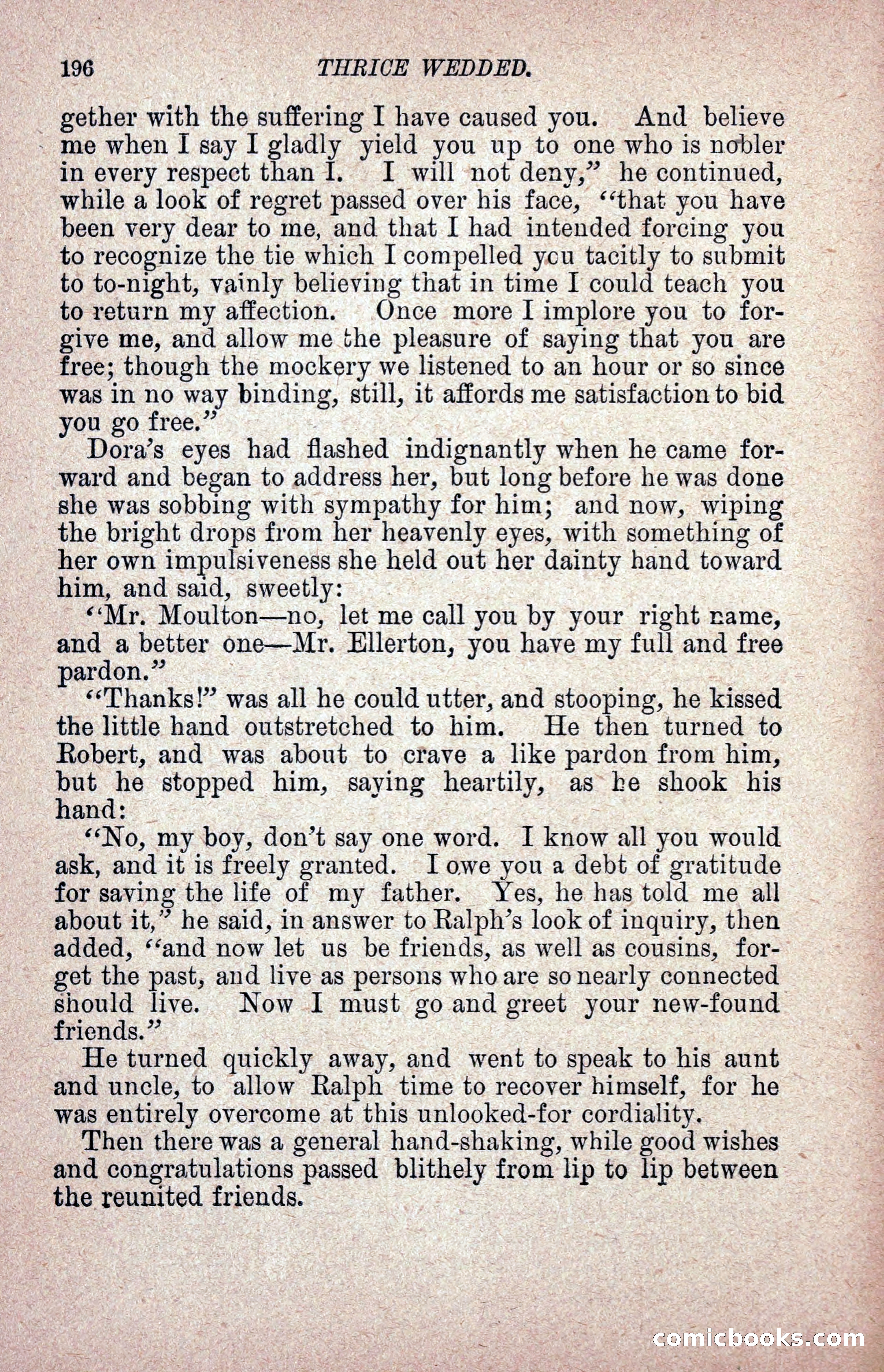 Thrice Wedded, but Only Once a Wife — page 205 of 242
