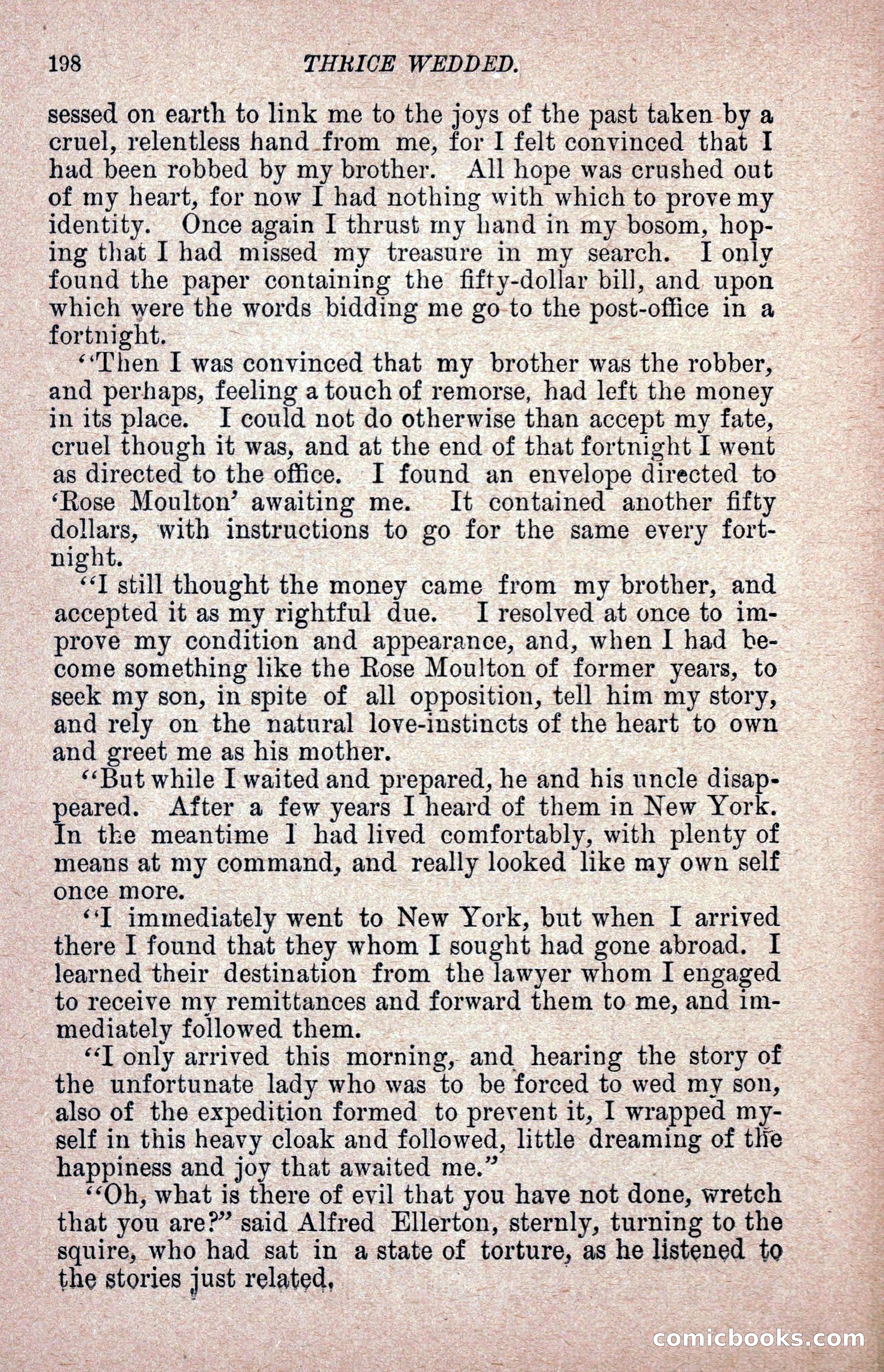 Thrice Wedded, but Only Once a Wife — page 207 of 242