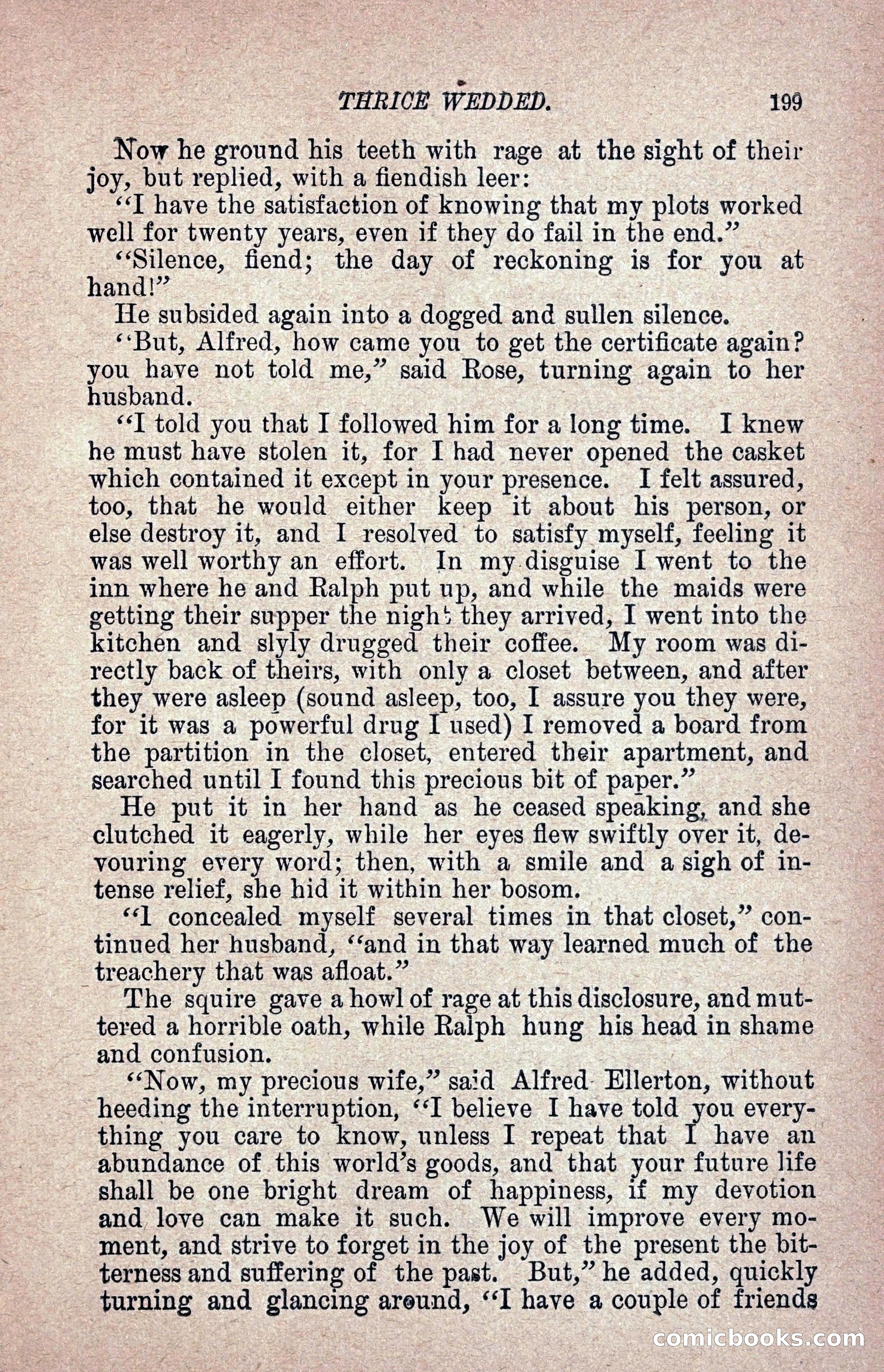 Thrice Wedded, but Only Once a Wife — page 208 of 242