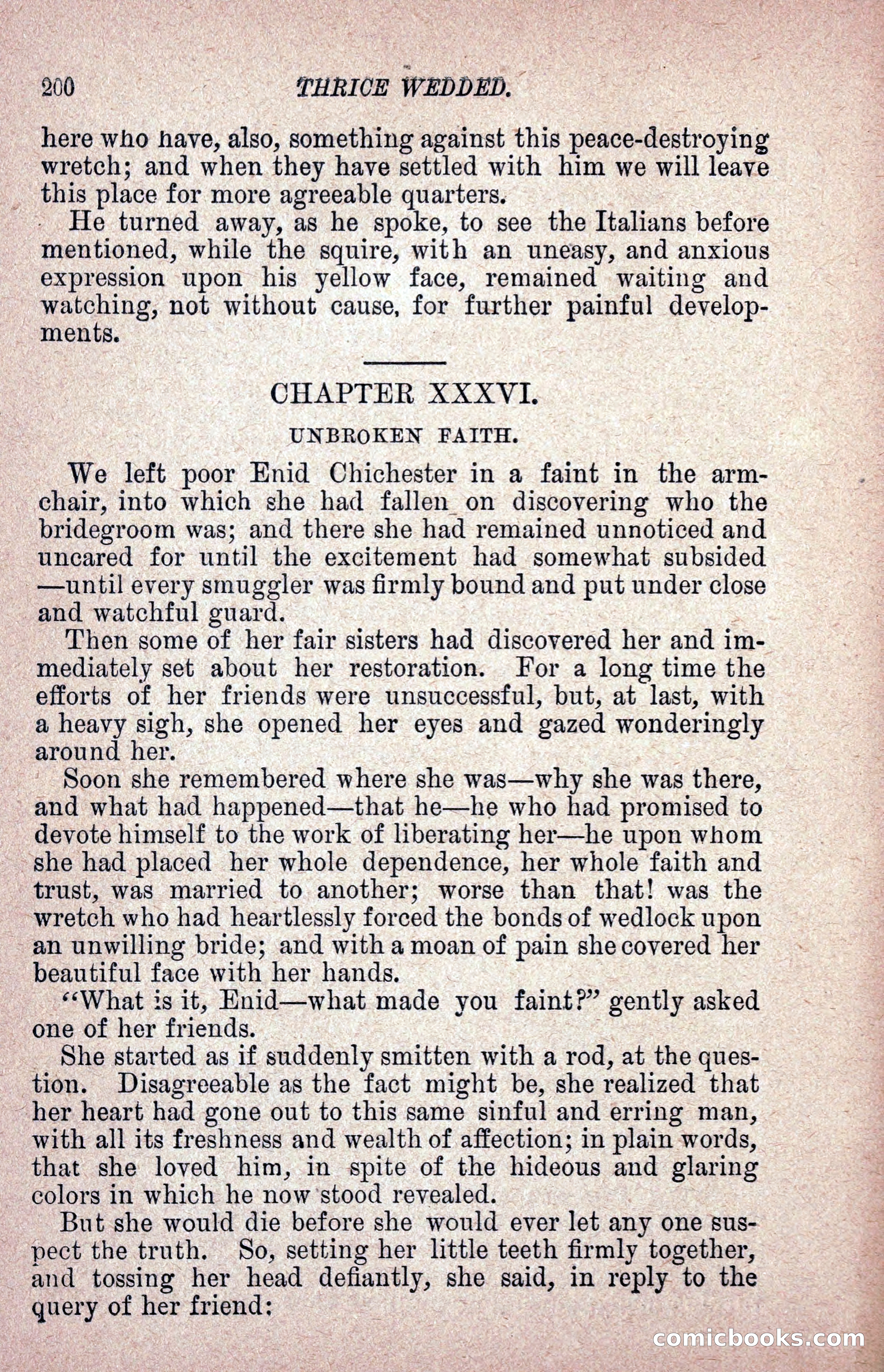 Thrice Wedded, but Only Once a Wife — page 209 of 242