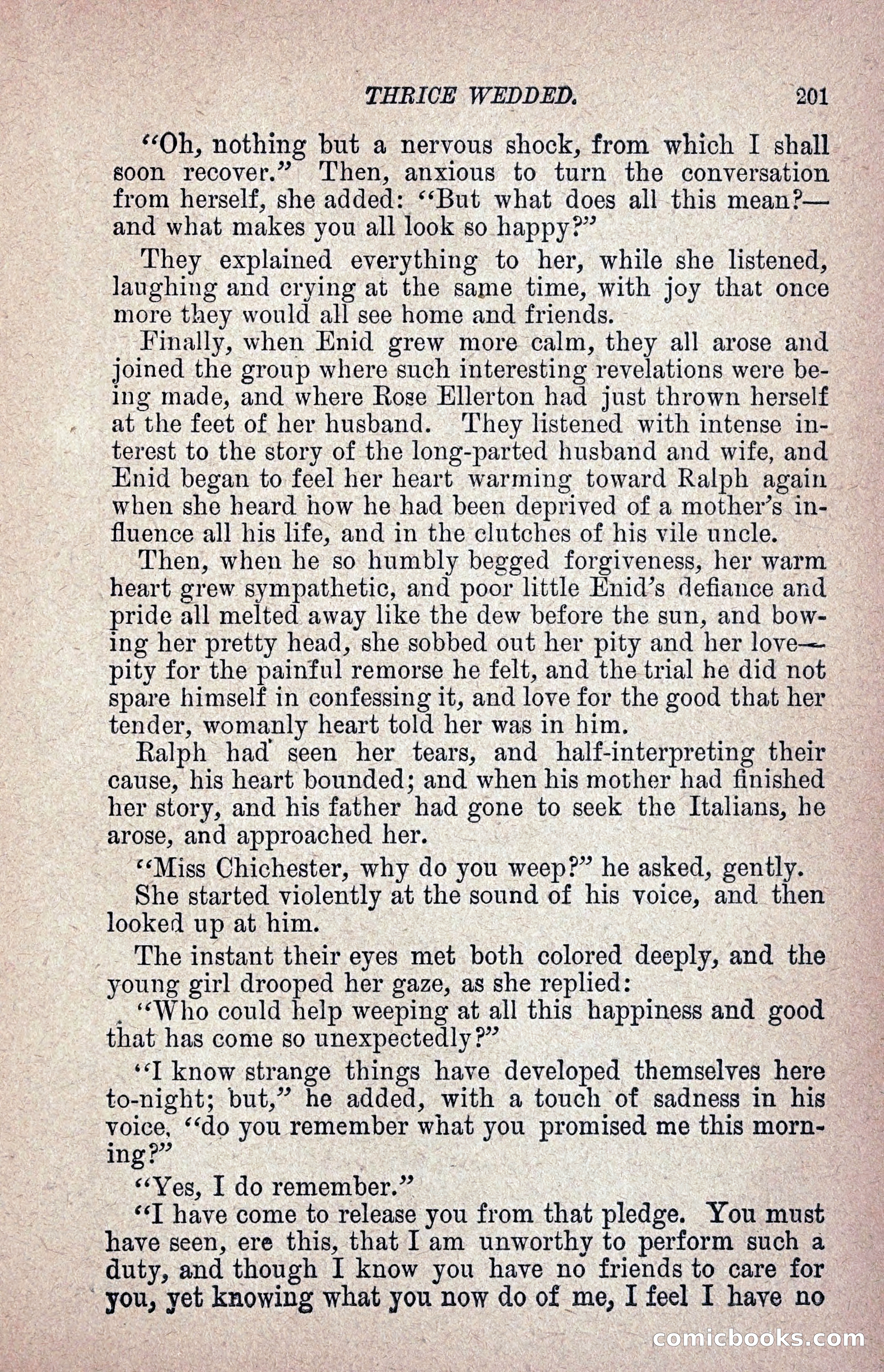 Thrice Wedded, but Only Once a Wife — page 210 of 242