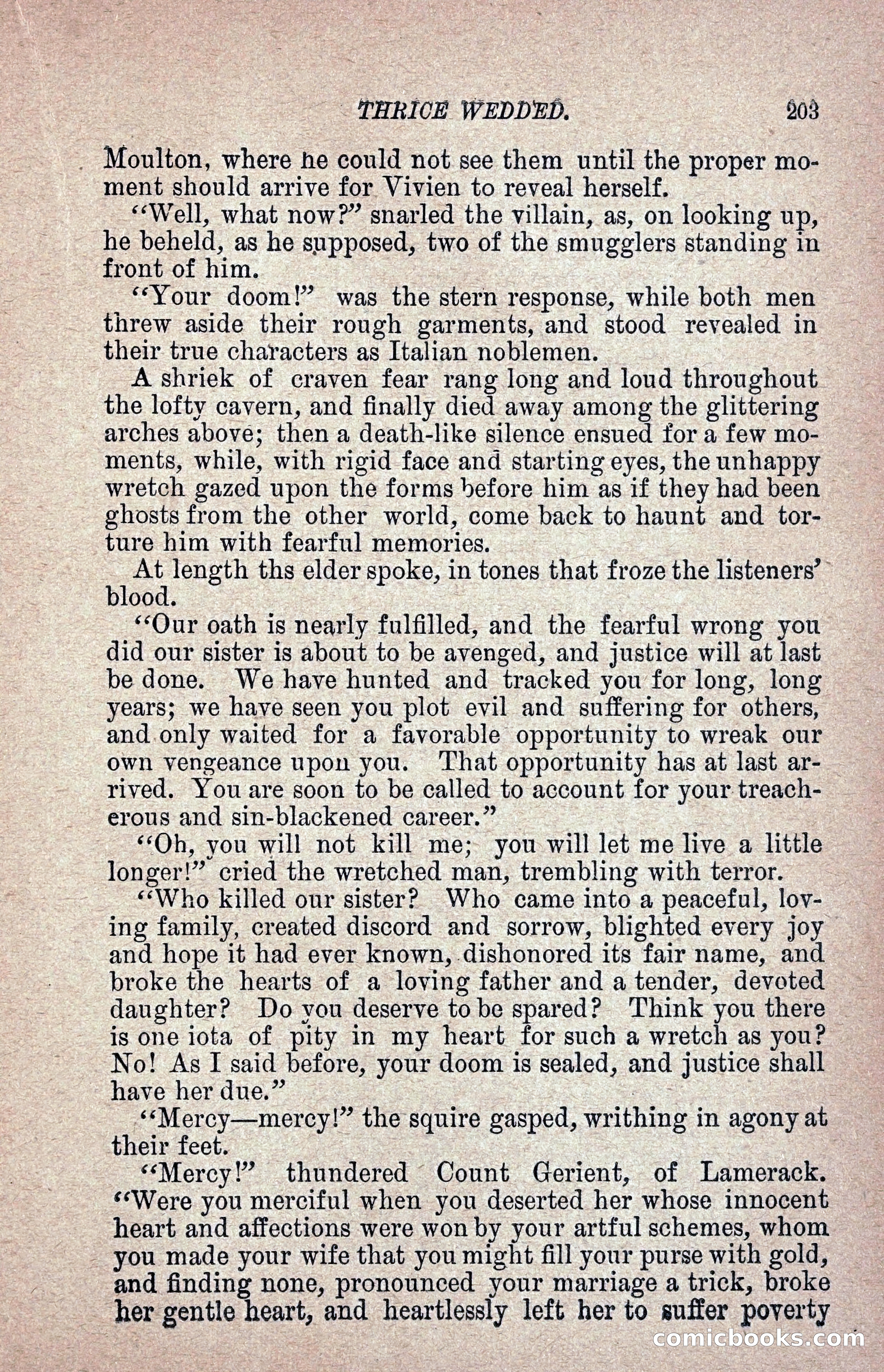 Thrice Wedded, but Only Once a Wife — page 212 of 242