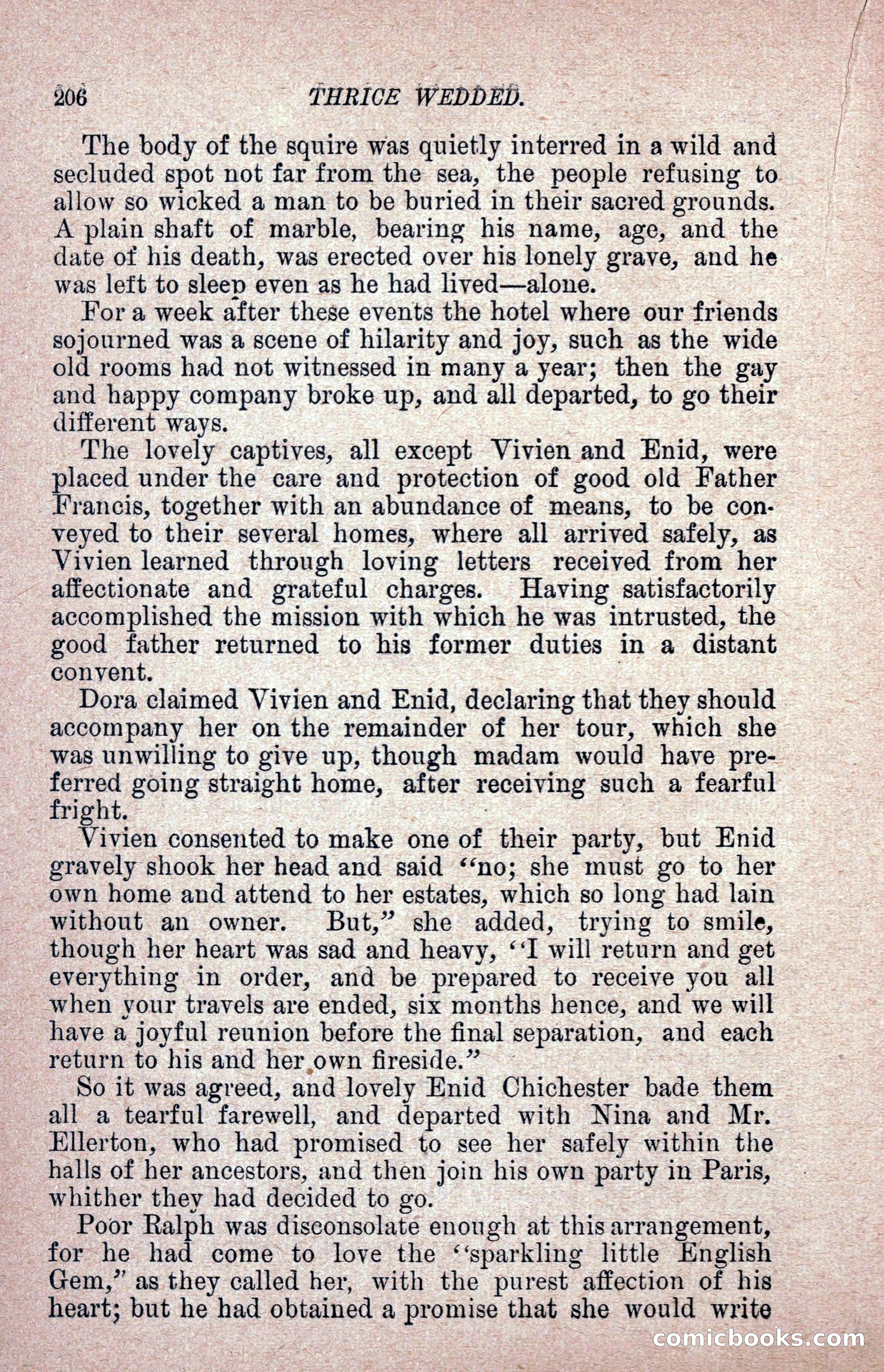 Thrice Wedded, but Only Once a Wife — page 215 of 242