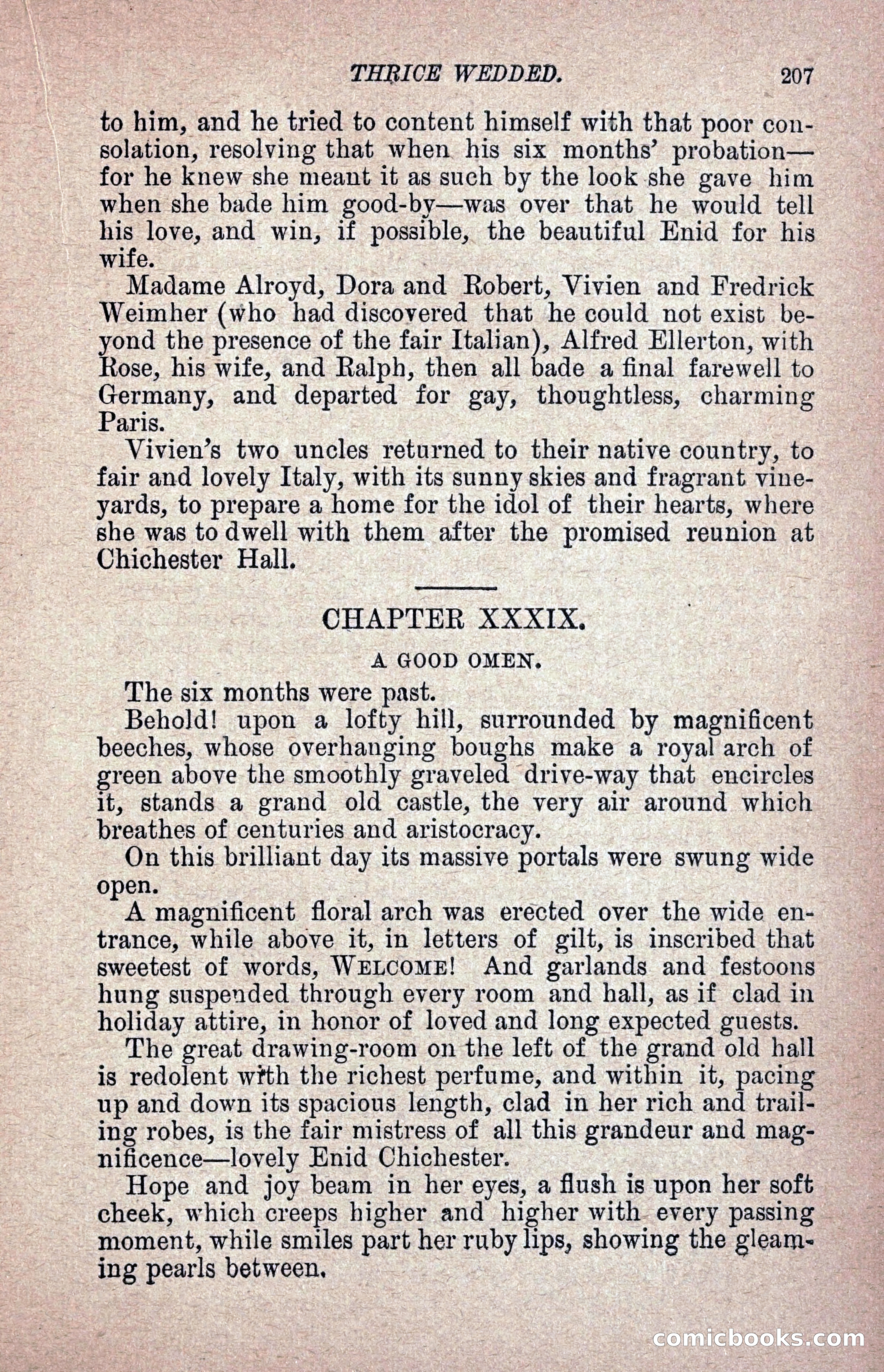 Thrice Wedded, but Only Once a Wife — page 216 of 242