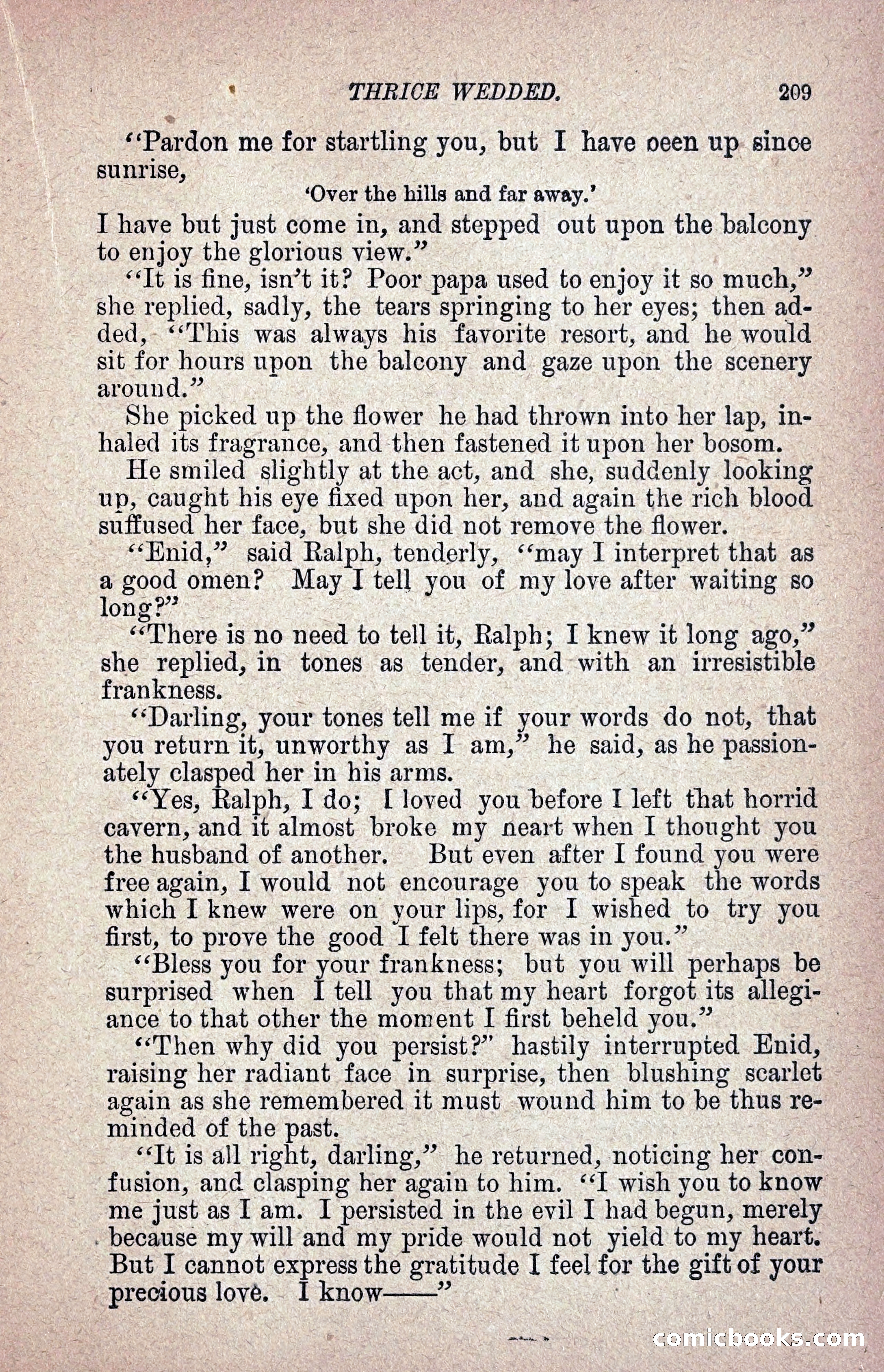 Thrice Wedded, but Only Once a Wife — page 218 of 242