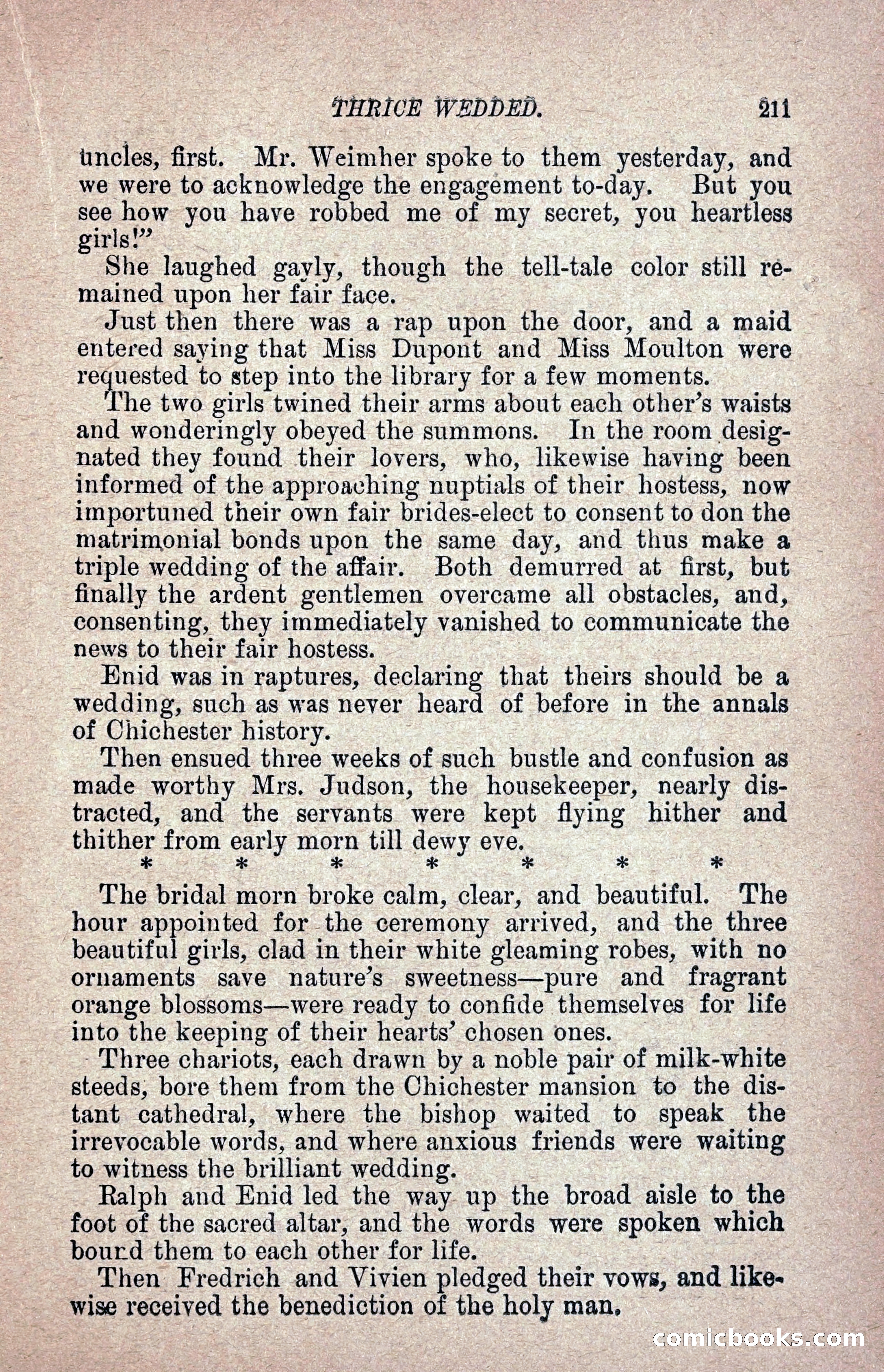 Thrice Wedded, but Only Once a Wife — page 220 of 242