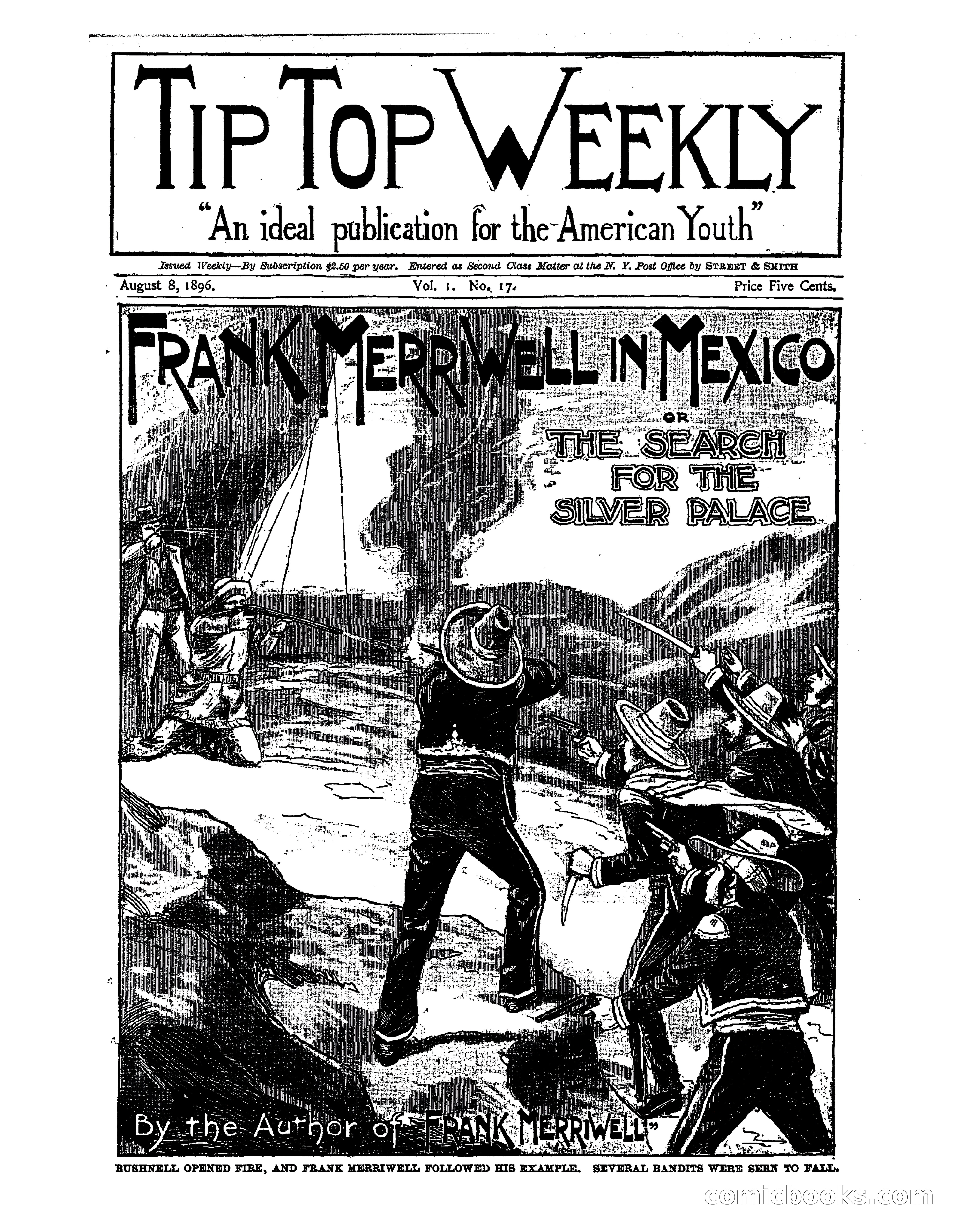 Frank Merriwell in Mexico: The Search for the Silver Palace — page 2 of 35