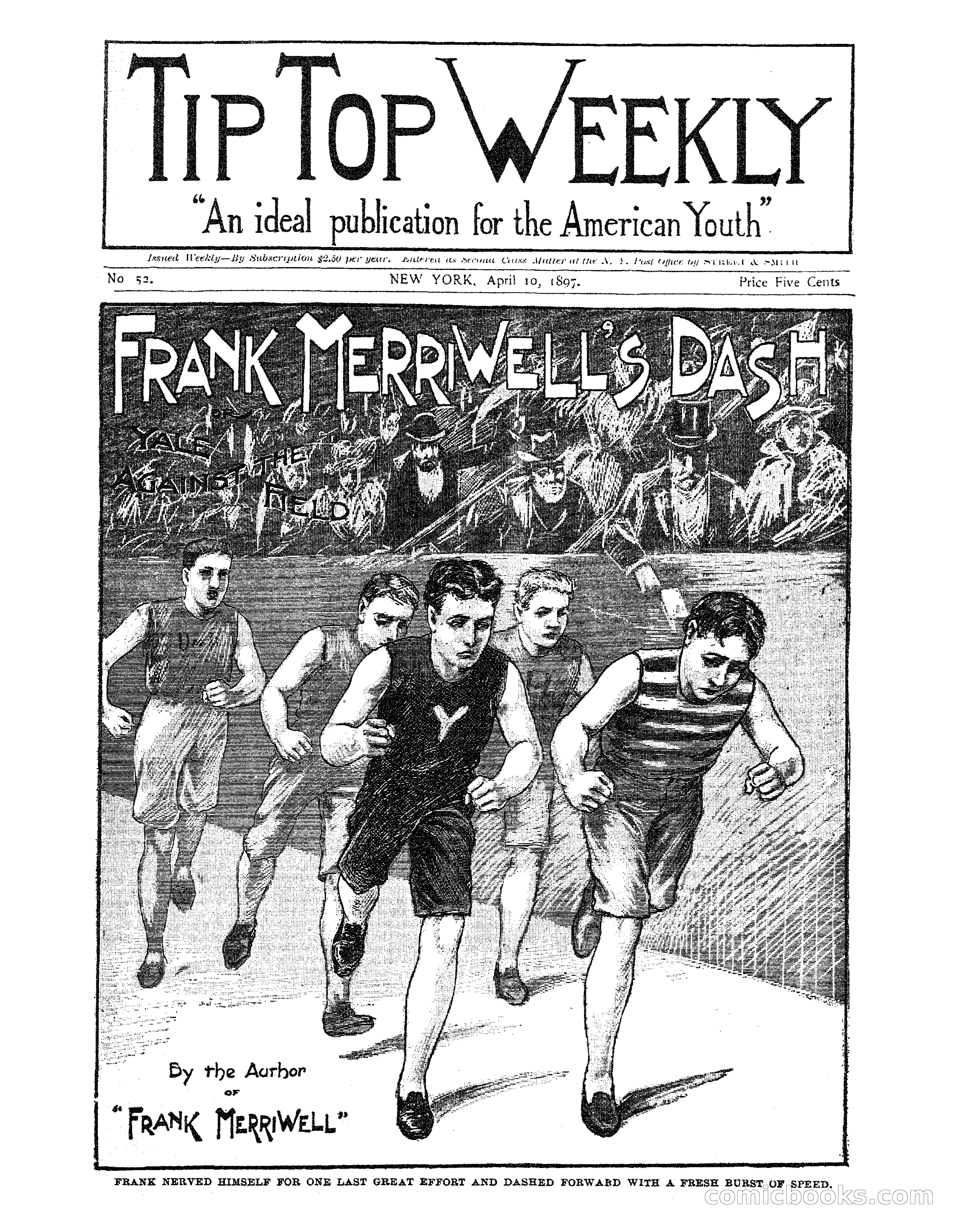 Tip Top Weekly No. 52: Frank Merriwell's Dash — page 2 of 37