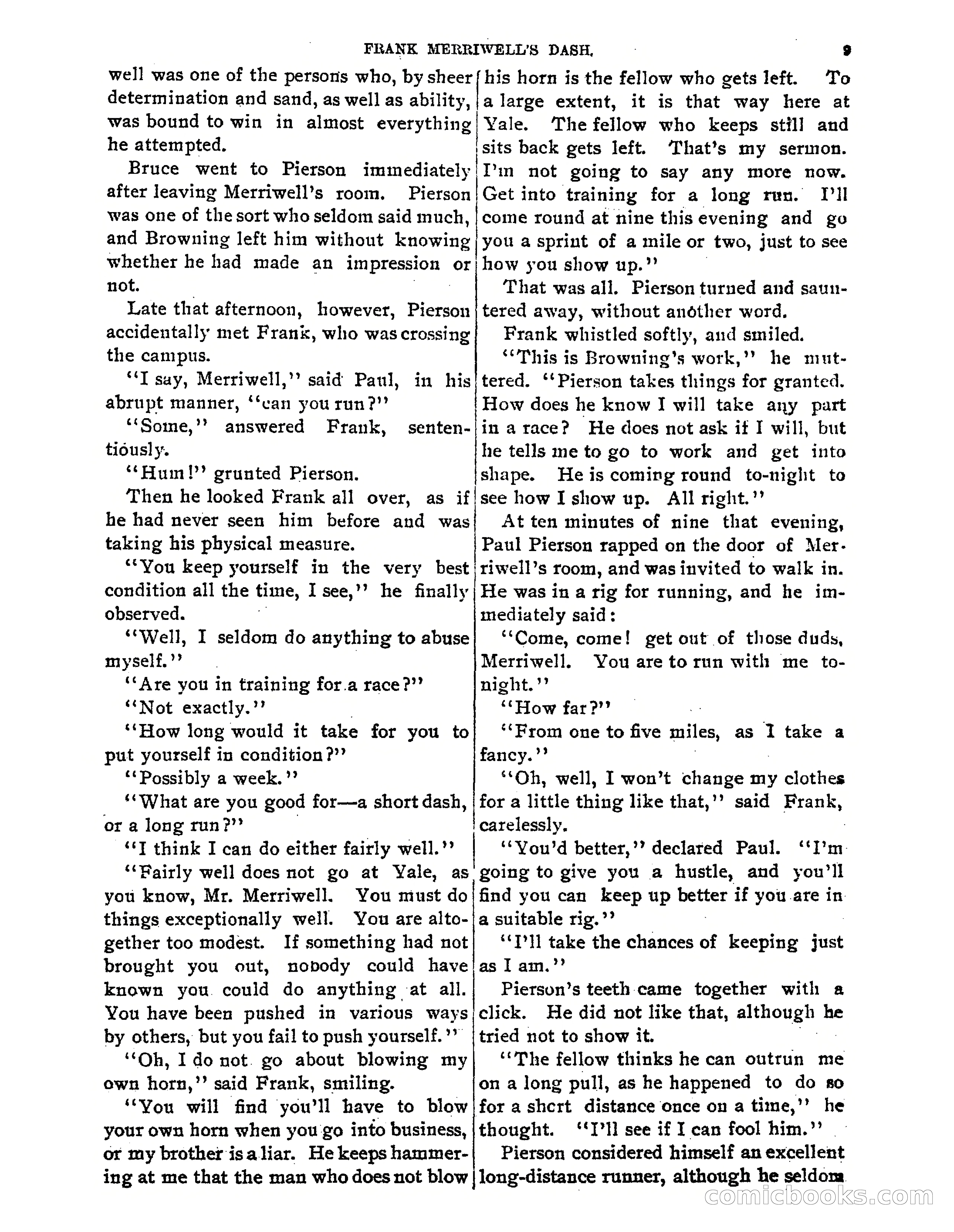 Tip Top Weekly No. 52: Frank Merriwell's Dash — page 12 of 37