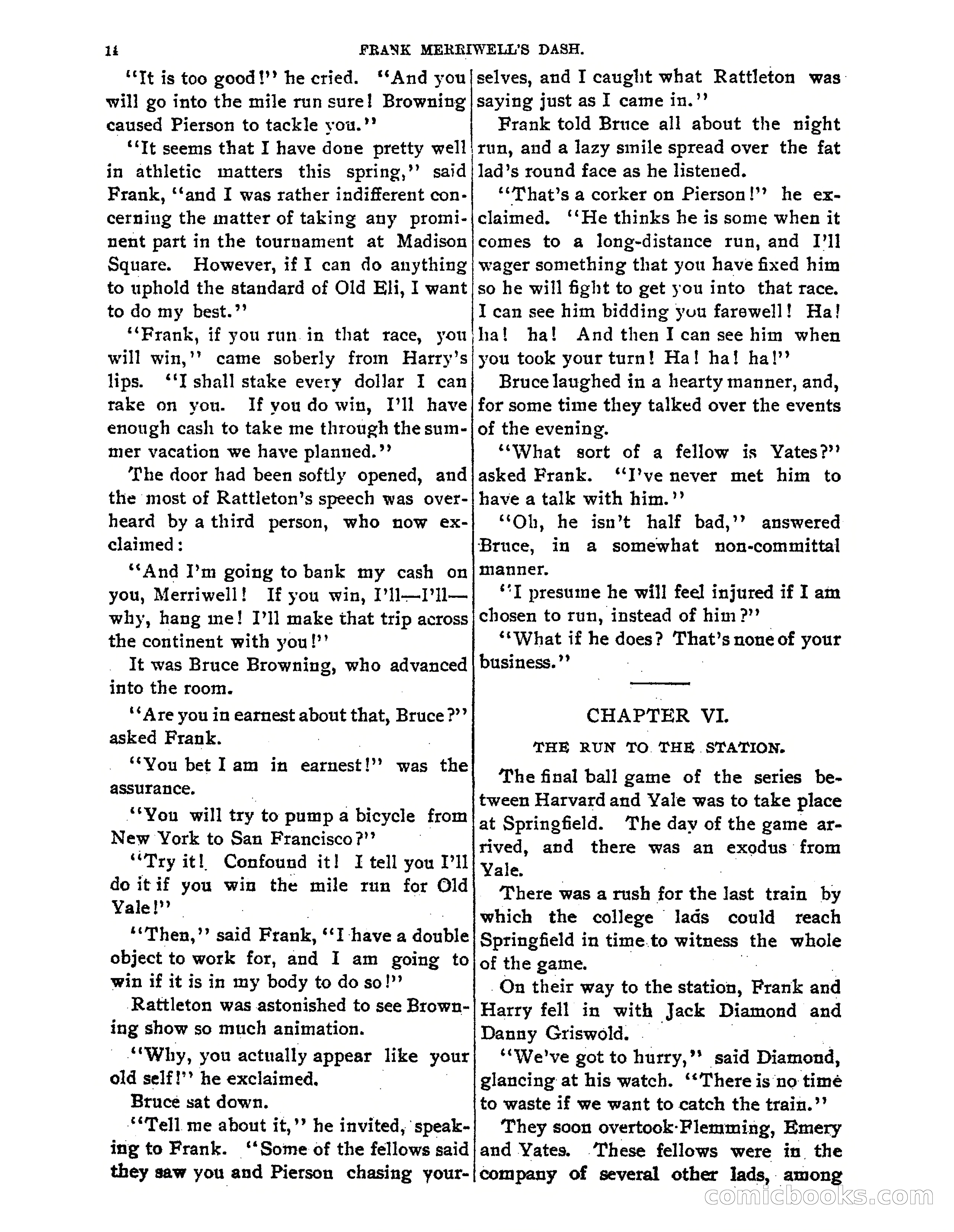 Tip Top Weekly No. 52: Frank Merriwell's Dash — page 17 of 37