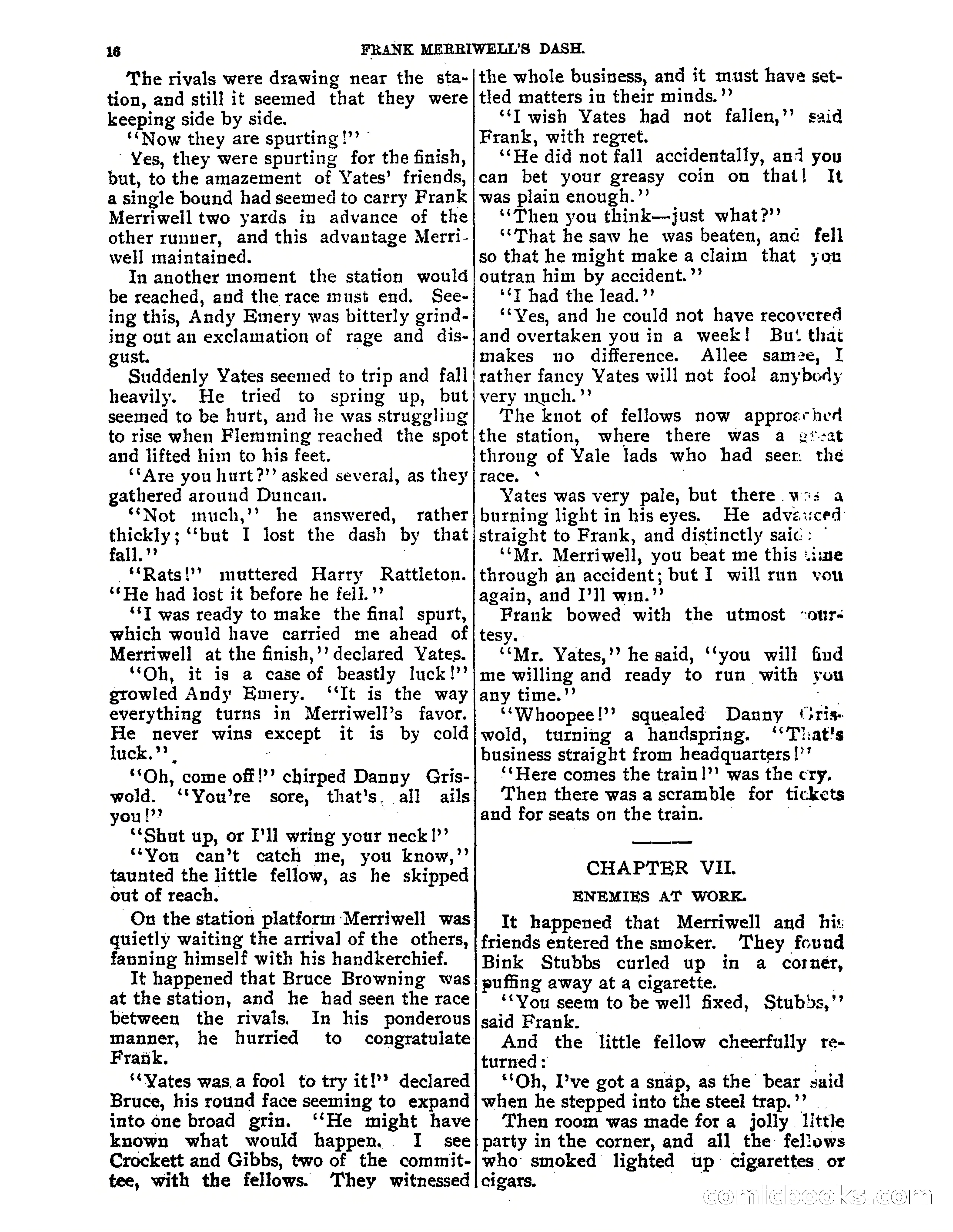 Tip Top Weekly No. 52: Frank Merriwell's Dash — page 19 of 37